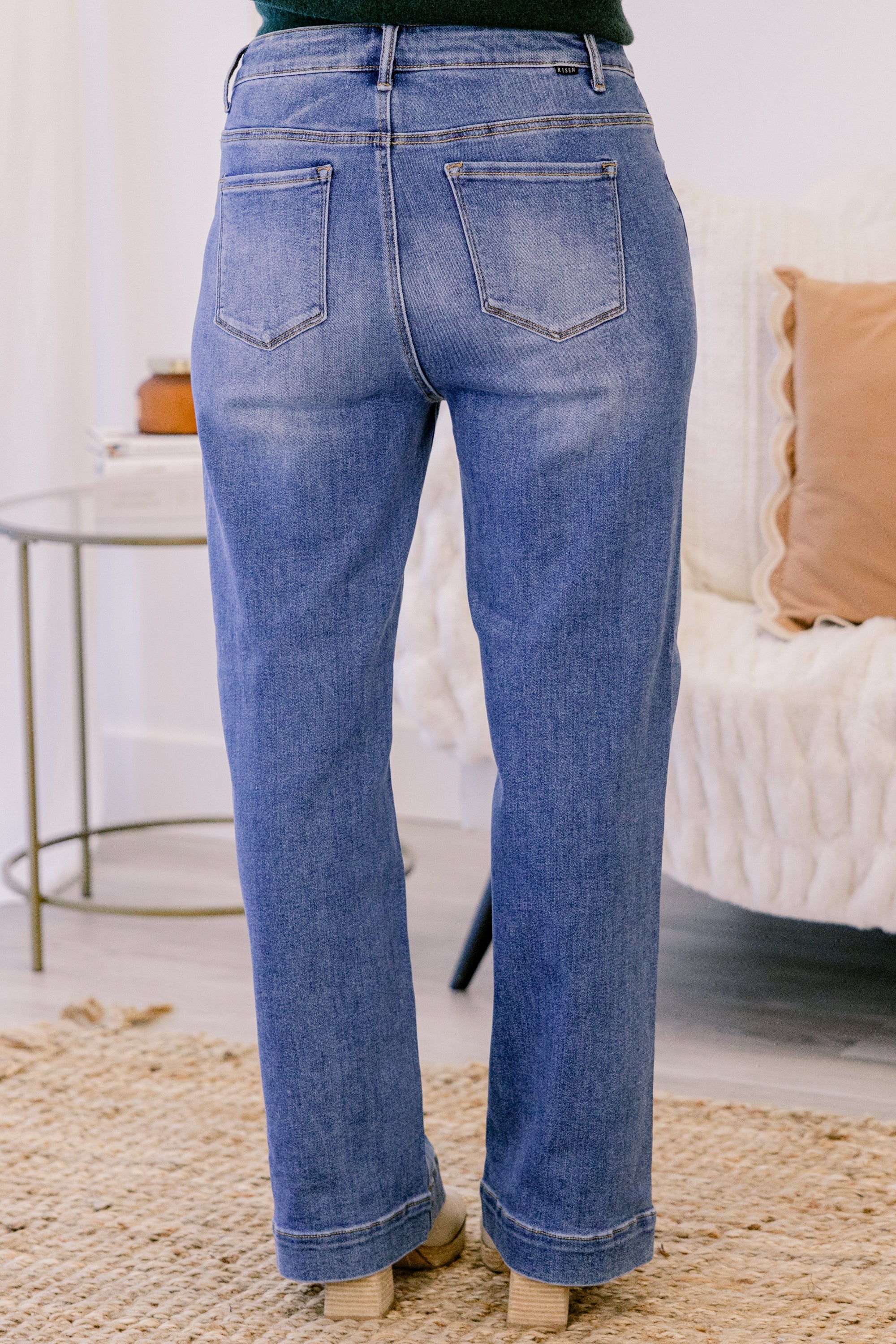 Checking All The Boxes Jeans, Medium Wash