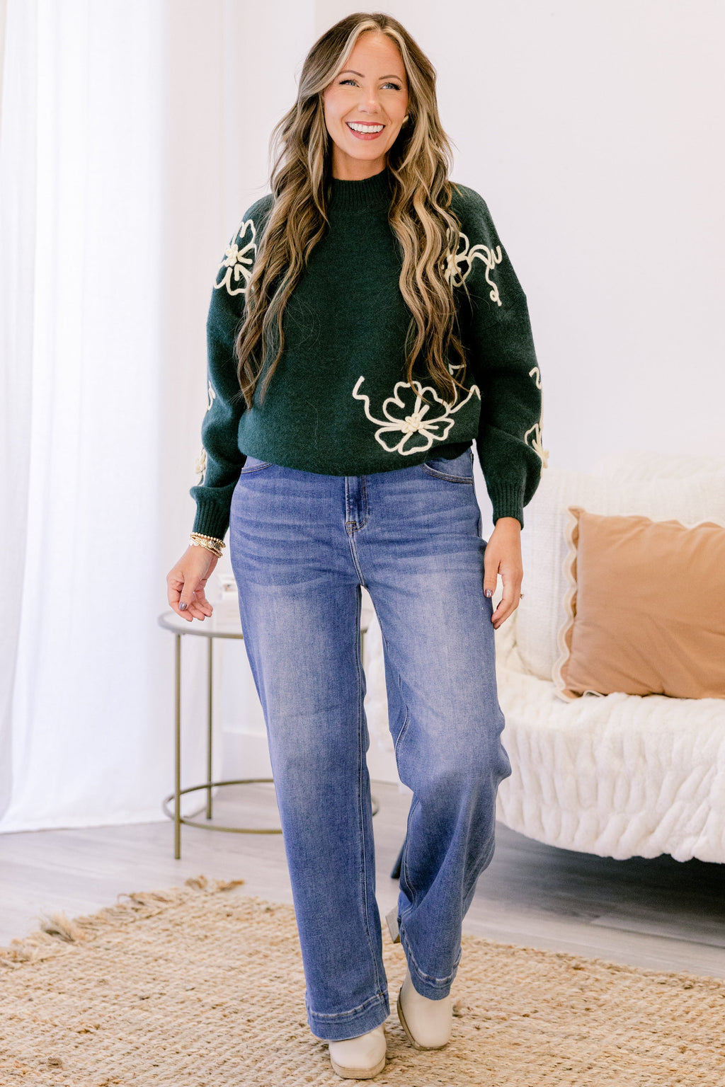 Checking All The Boxes Jeans, Medium Wash