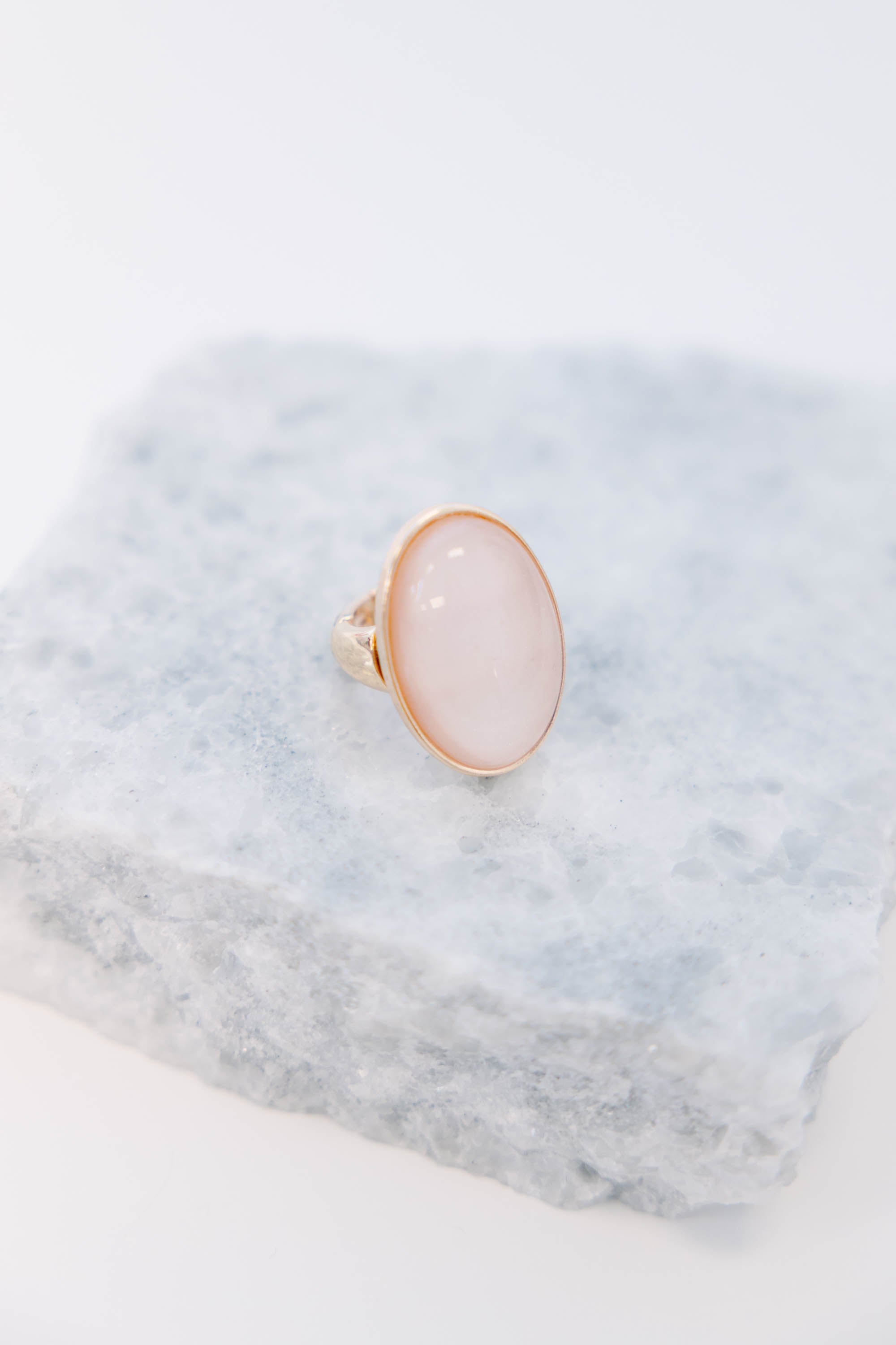 Cherry Blossom Charm Ring, Pink