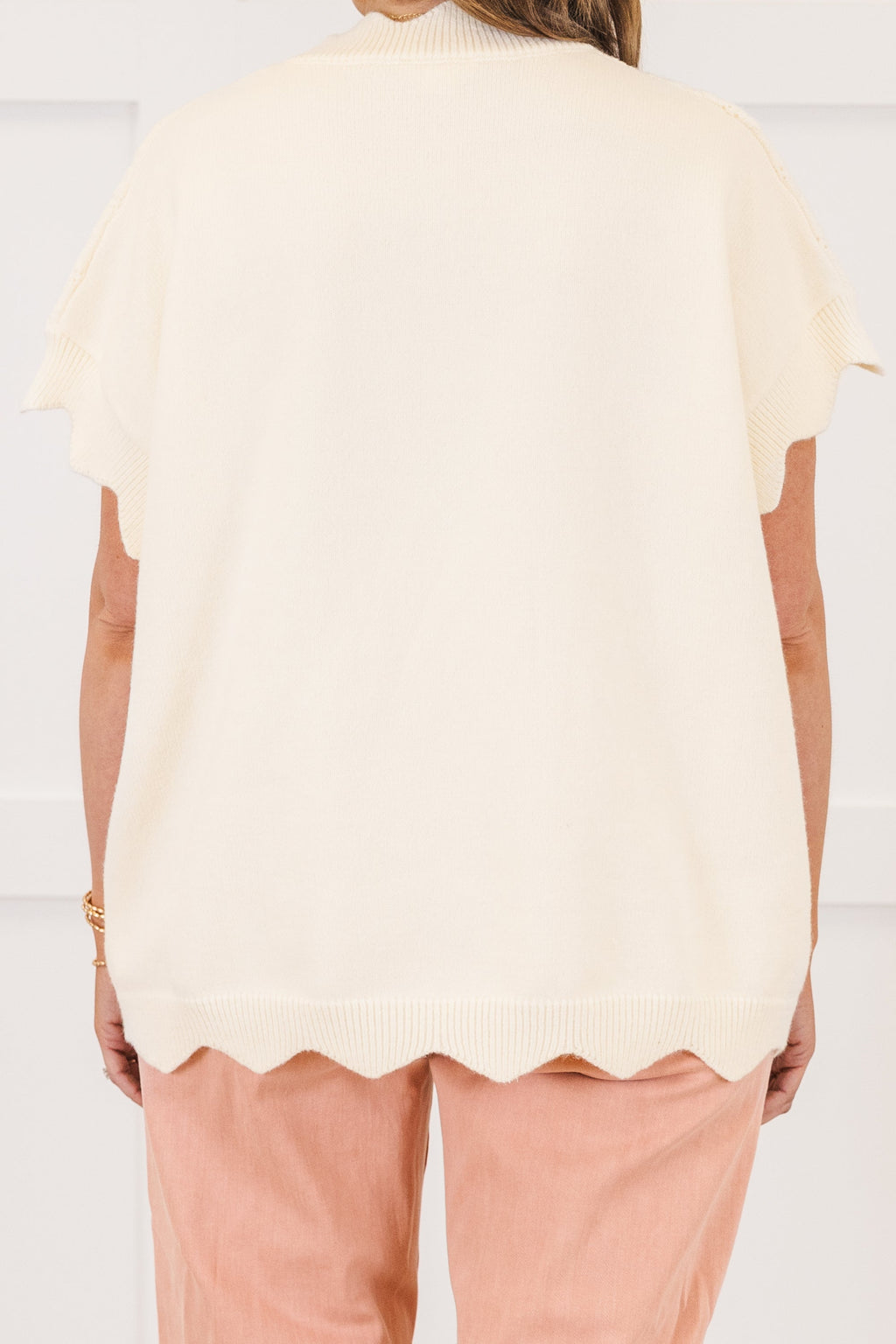 Cherry On Top Sweater, Cream
