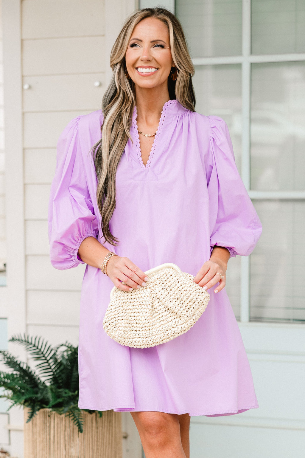 Chic Charm Dress, Lilac