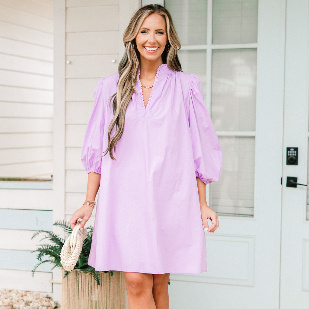 Chic Charm Dress, Lilac