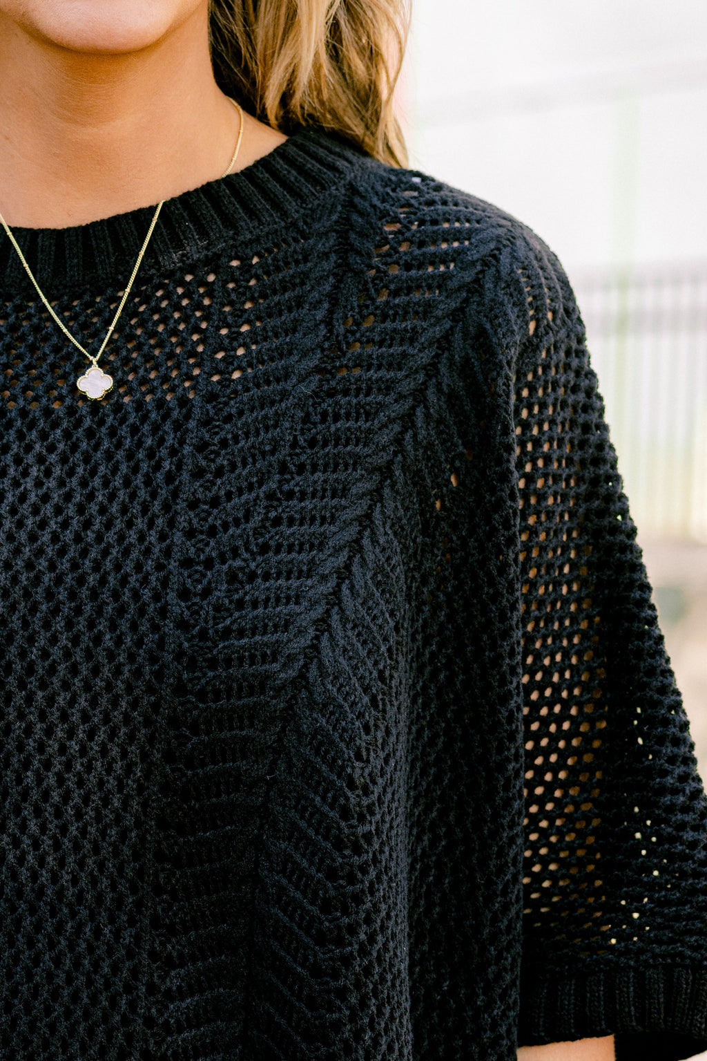 Chill Out Top, Black