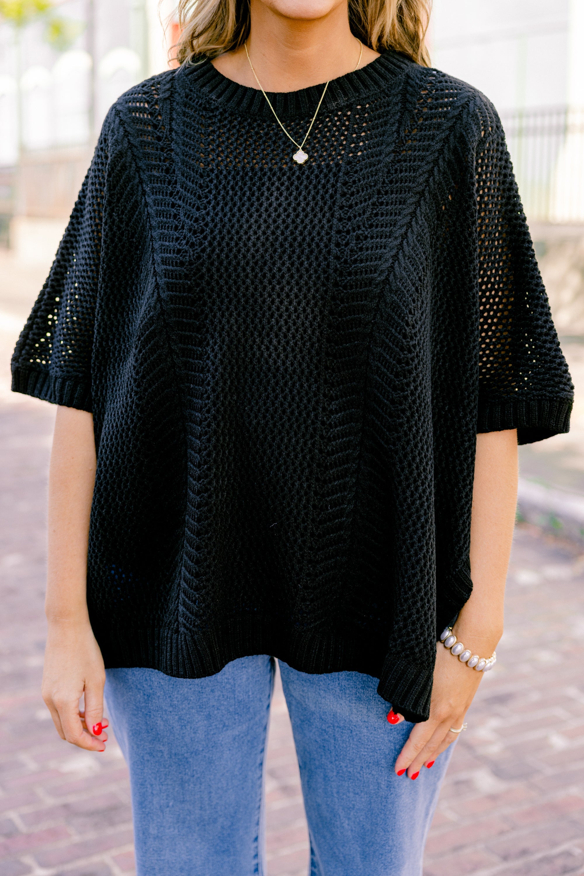 Chill Out Top, Black