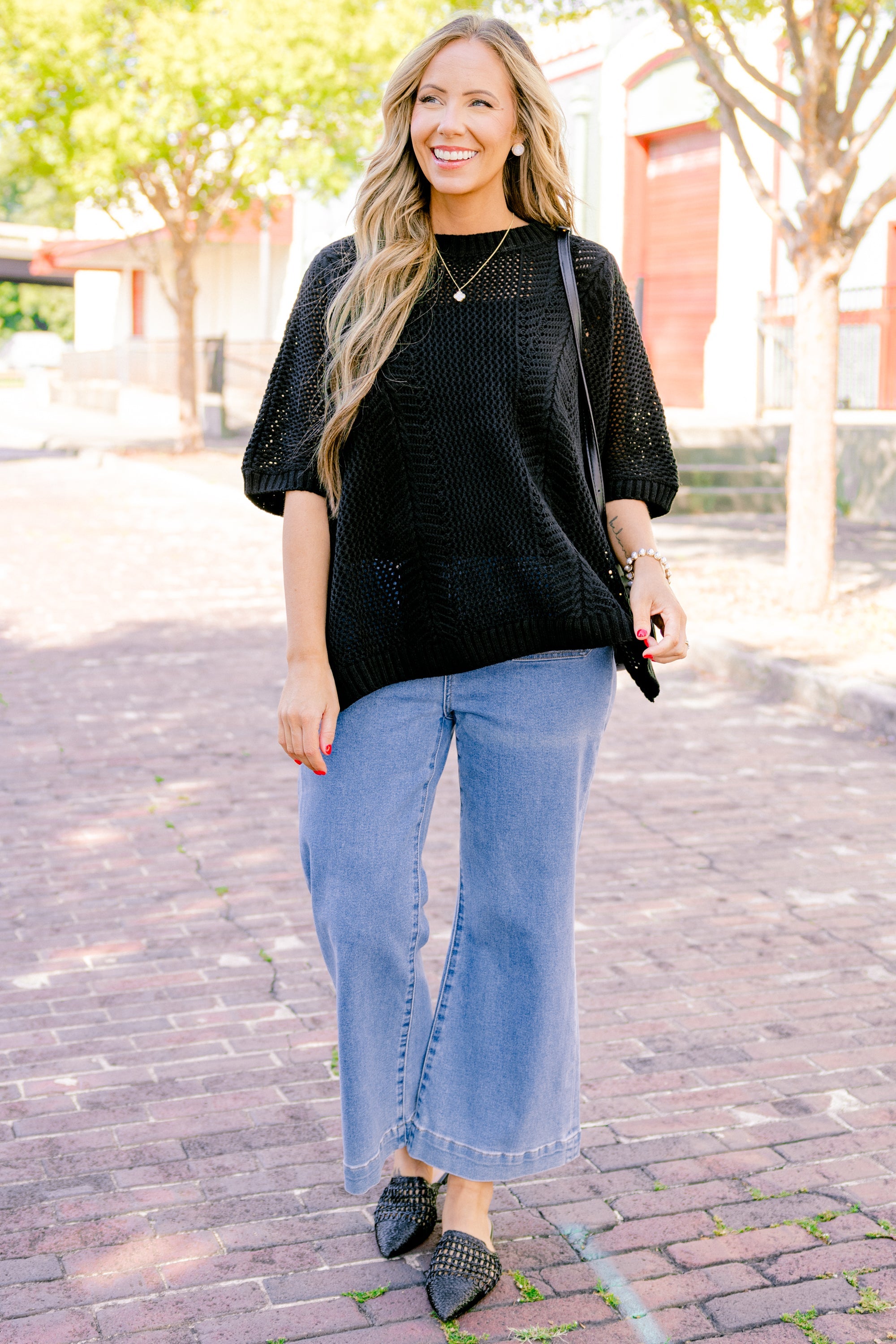 Chill Out Top, Black
