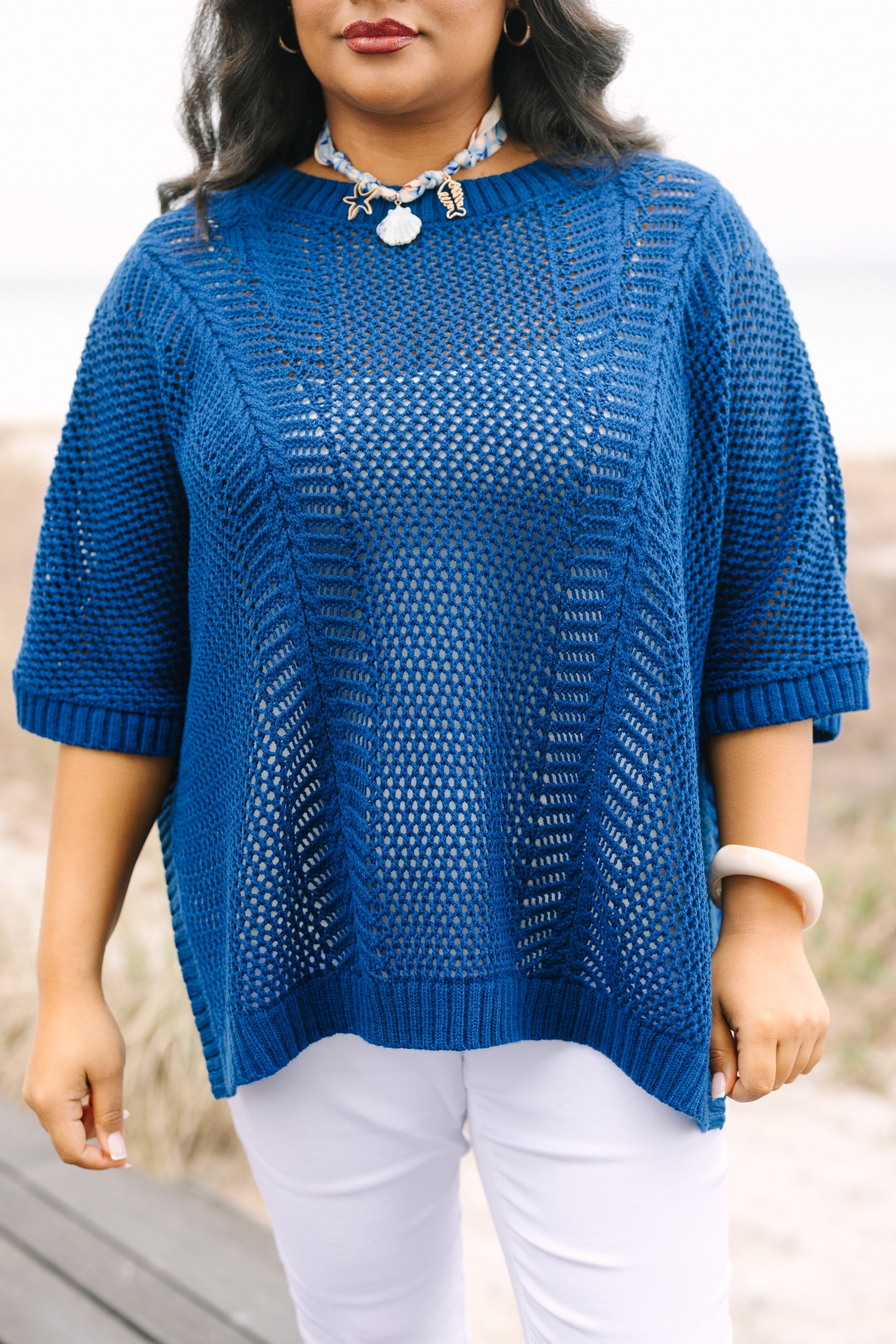 Chill Out Top, Navy