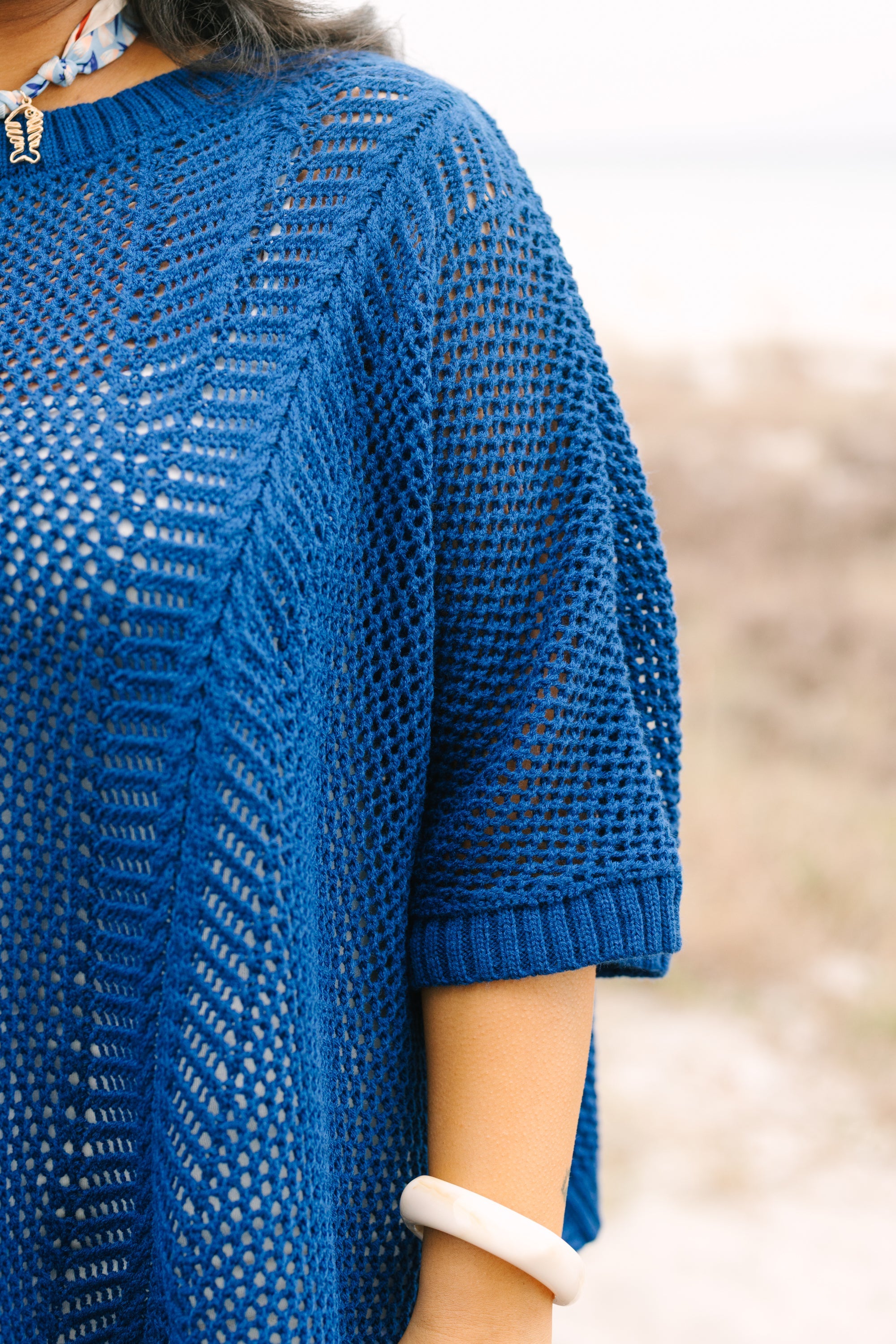 Chill Out Top, Navy