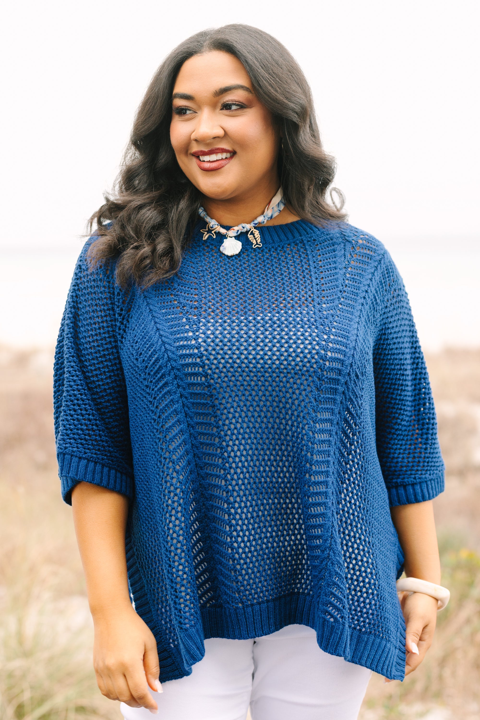Chill Out Top, Navy