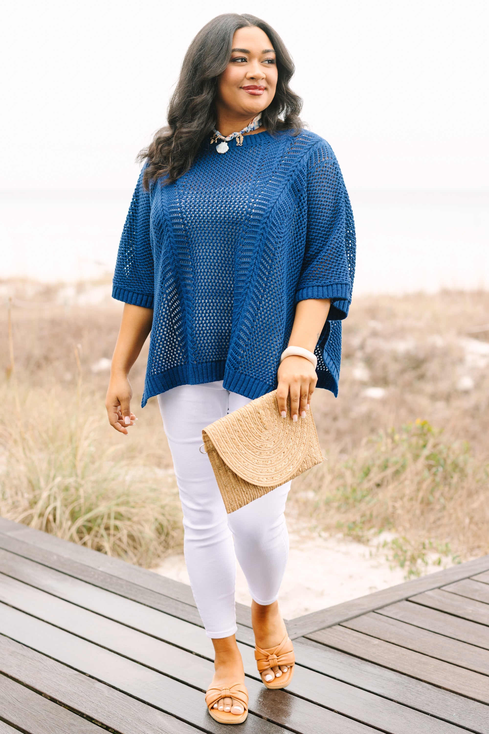 Chill Out Top, Navy