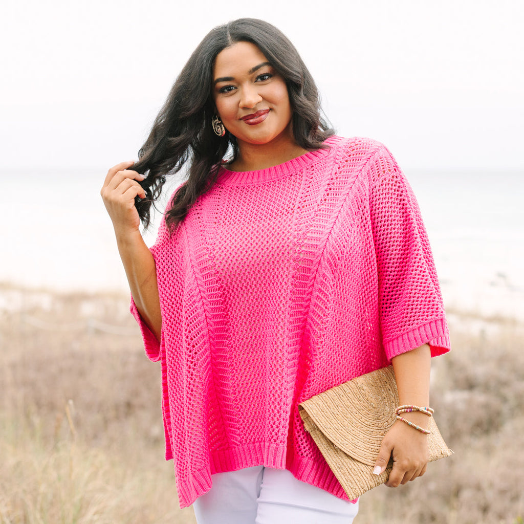 Chill Out Top, Pink