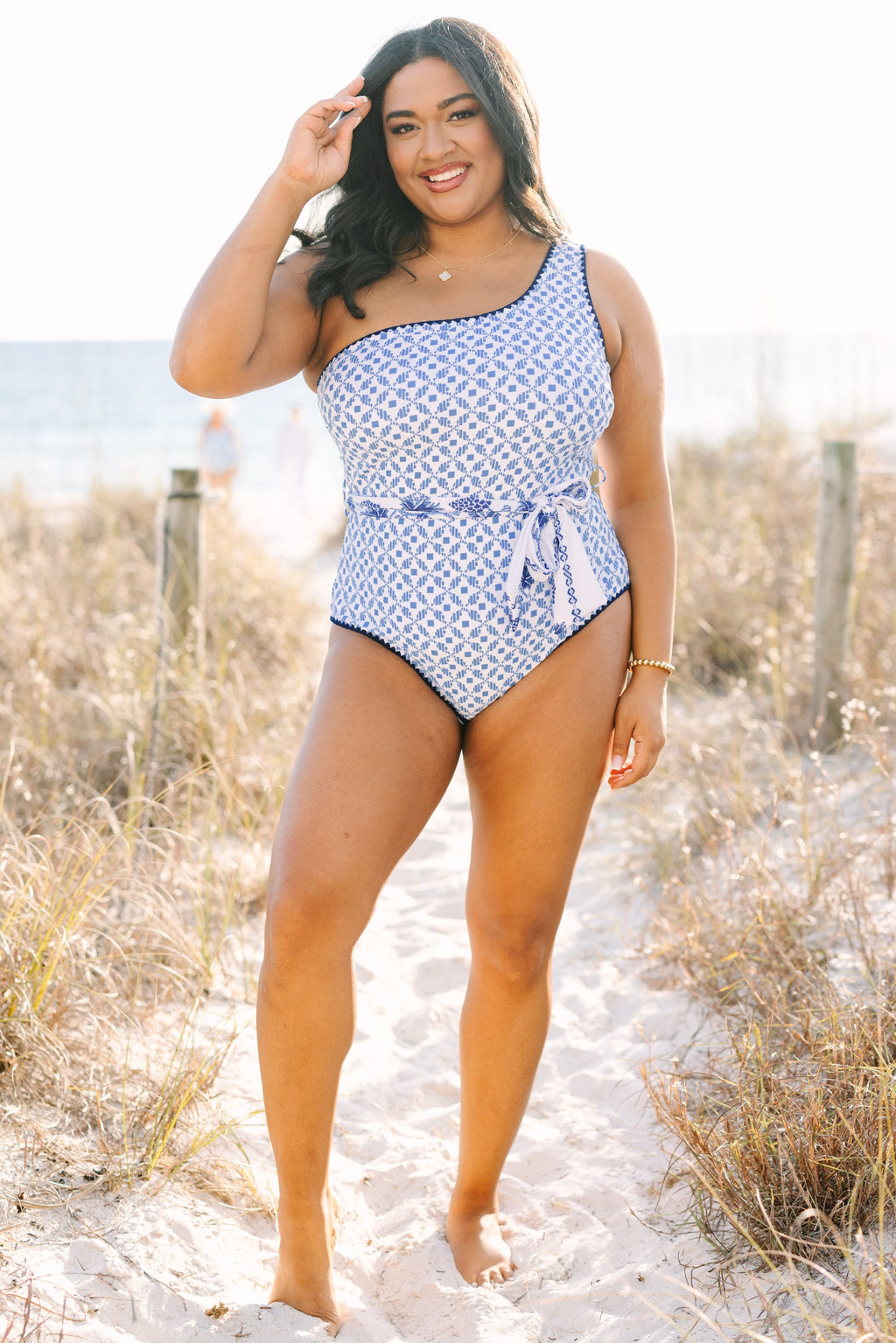 Coastal Cutie Swimsuit, Blue
