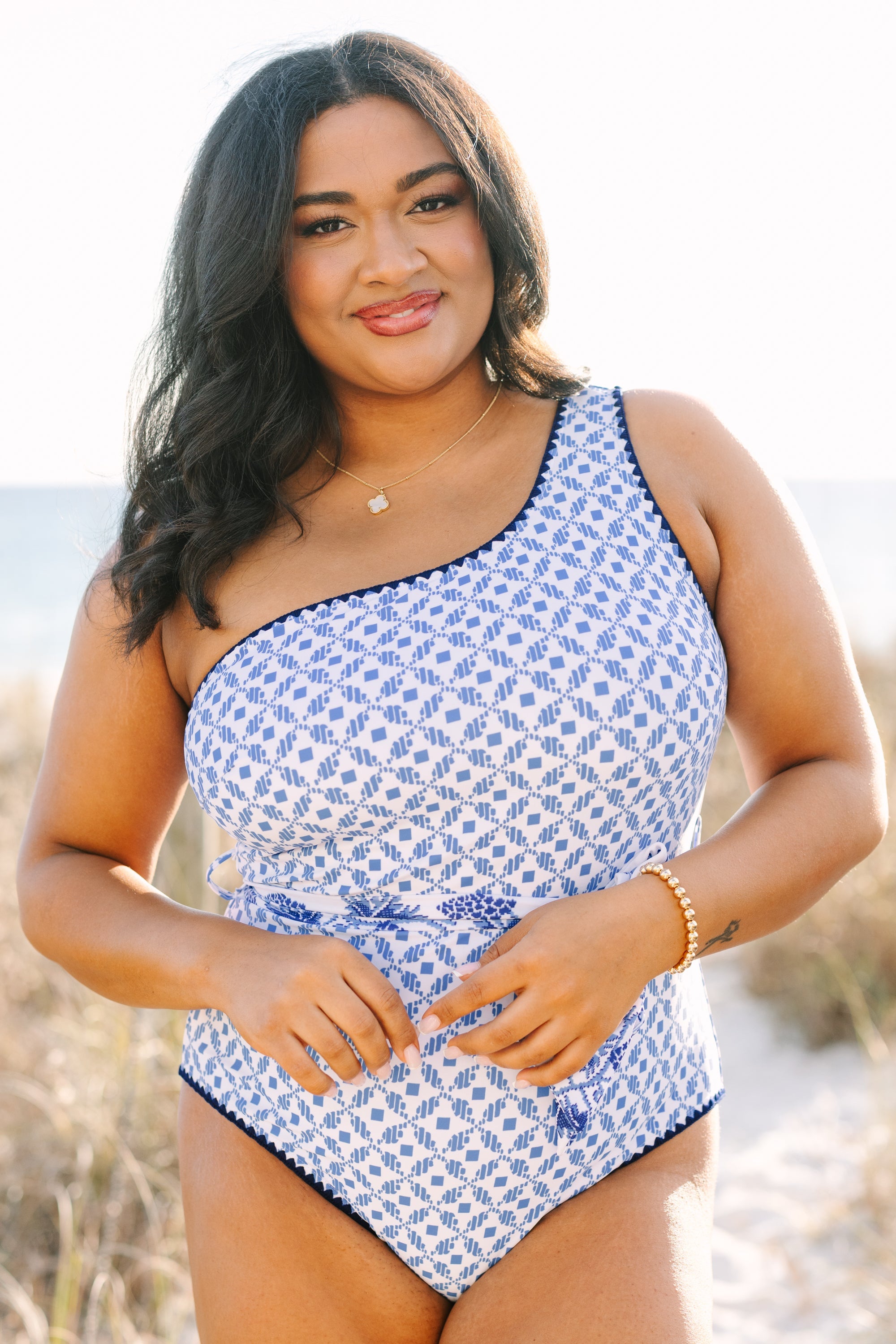 Coastal Cutie Swimsuit, Blue
