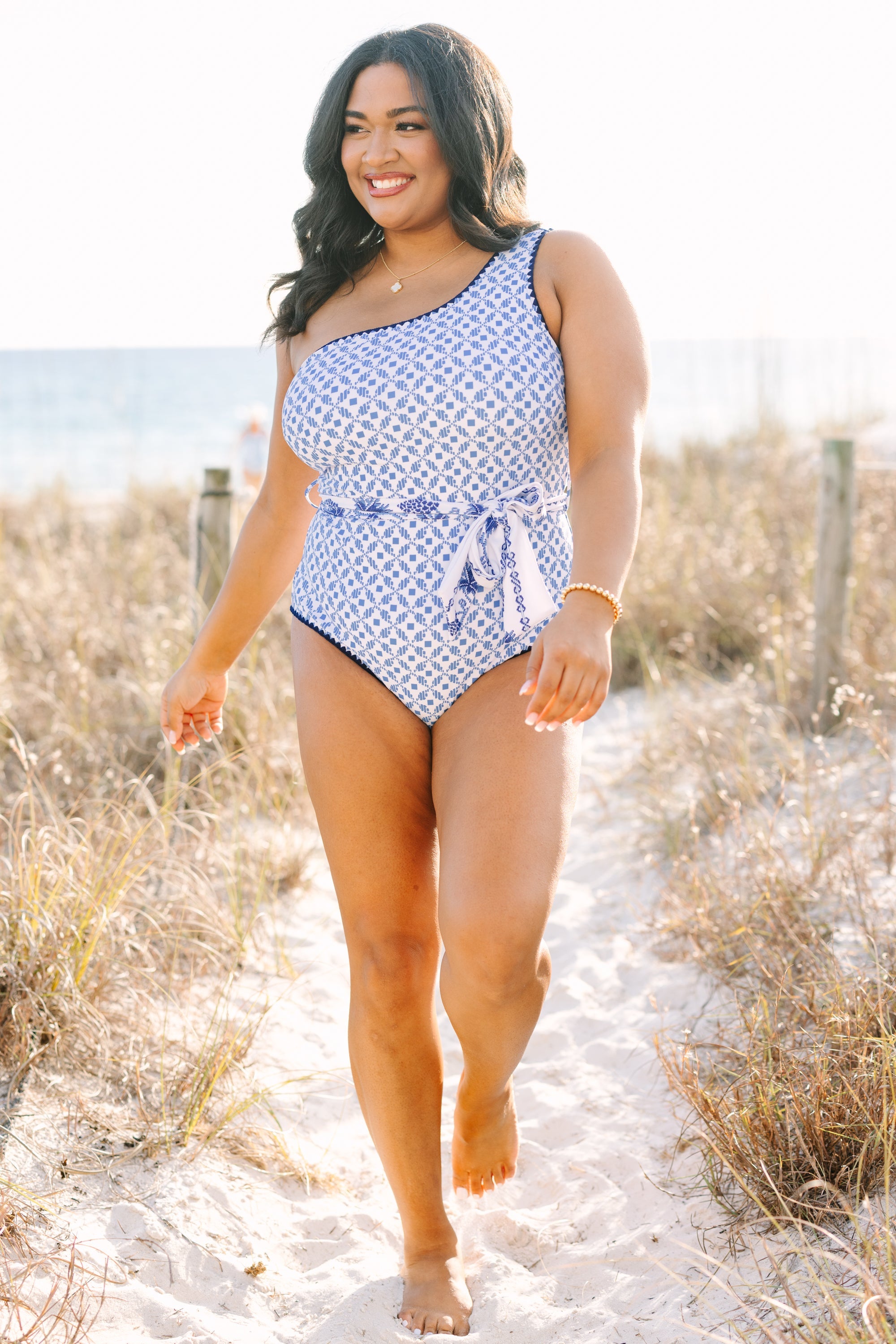 Coastal Cutie Swimsuit, Blue