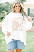 Coffee Days Ahead Comfy Crew, Ivory