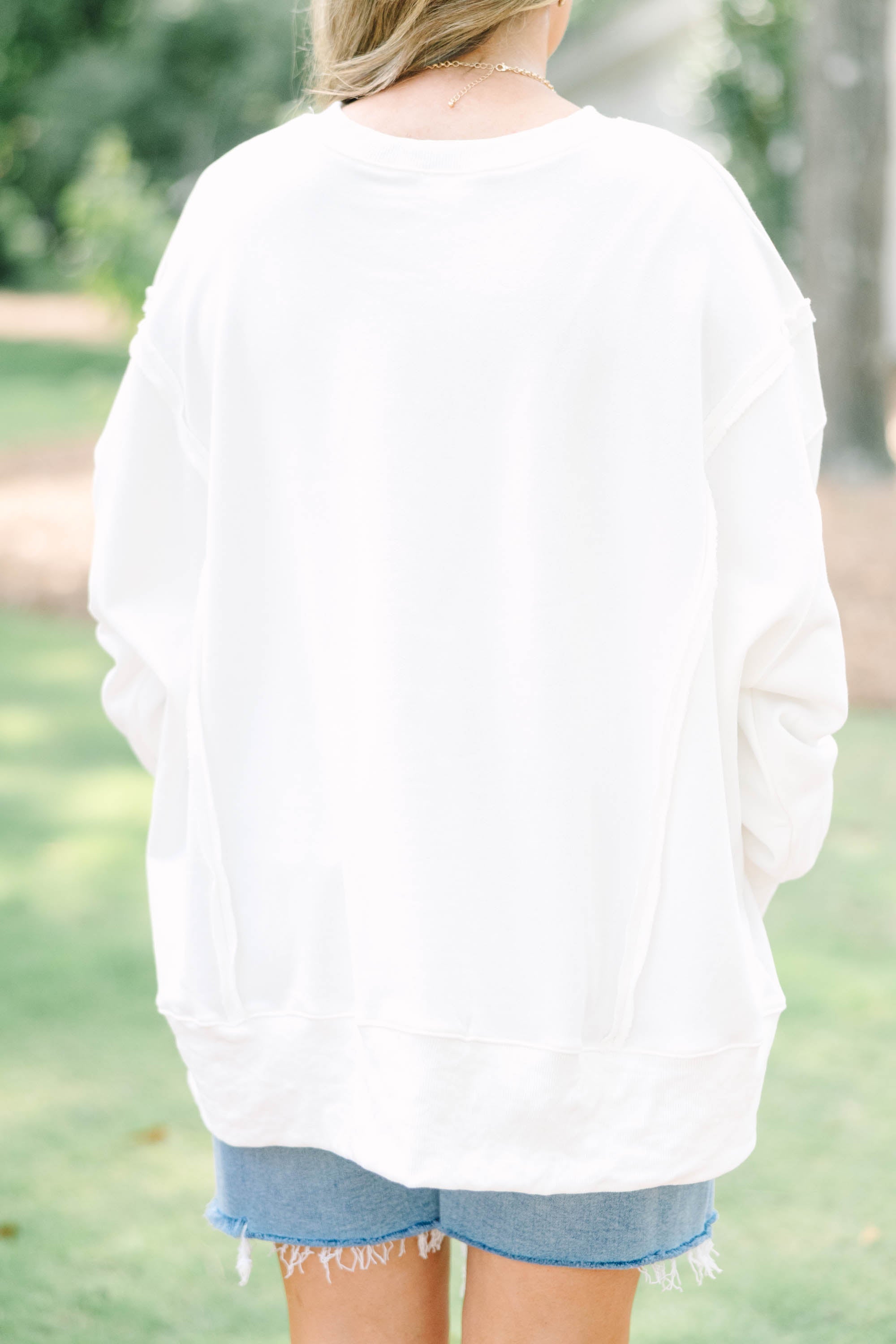 Coffee Days Ahead Comfy Crew, Ivory