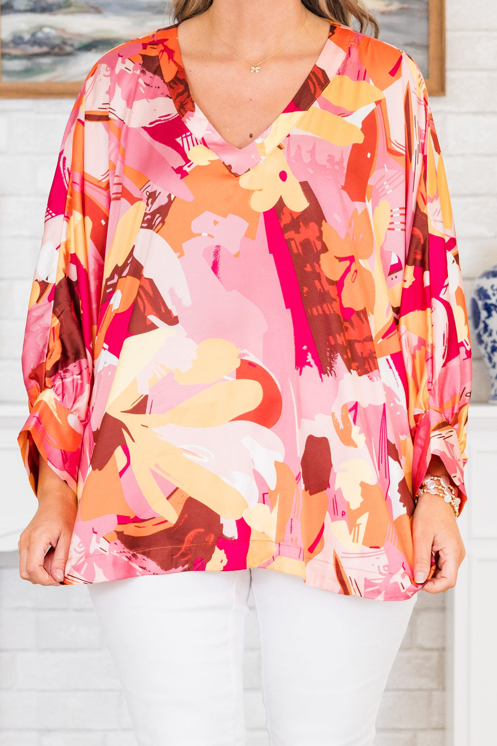 Color Splash Top, Honey Mustard Multi