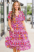 Colorful Celebrations Dress, Pink