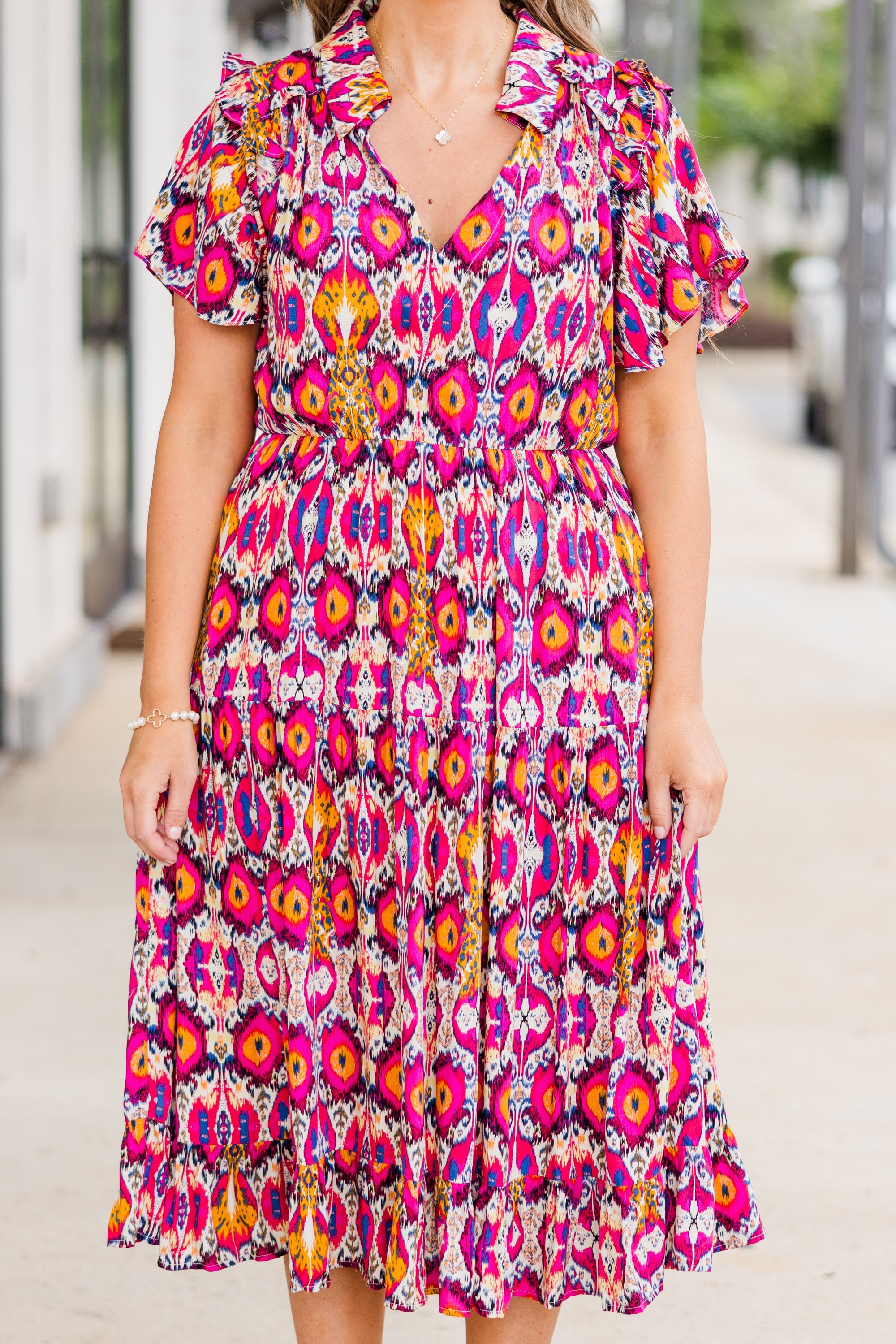 Colorful Celebrations Dress, Pink