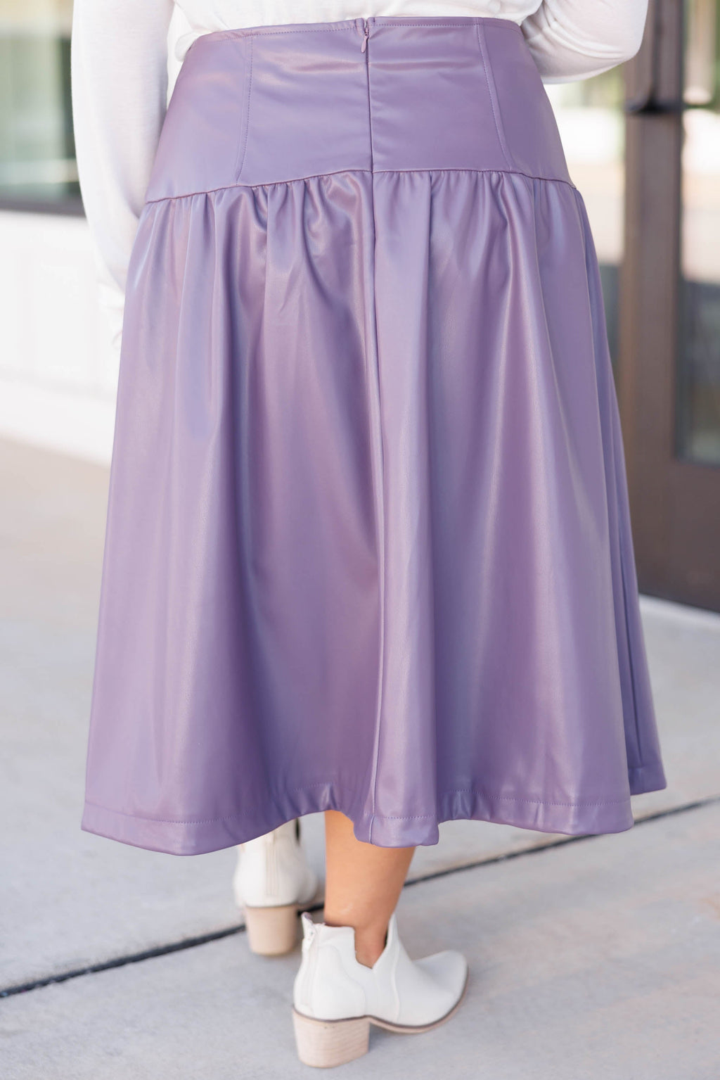 Come On Over Skirt, Purple