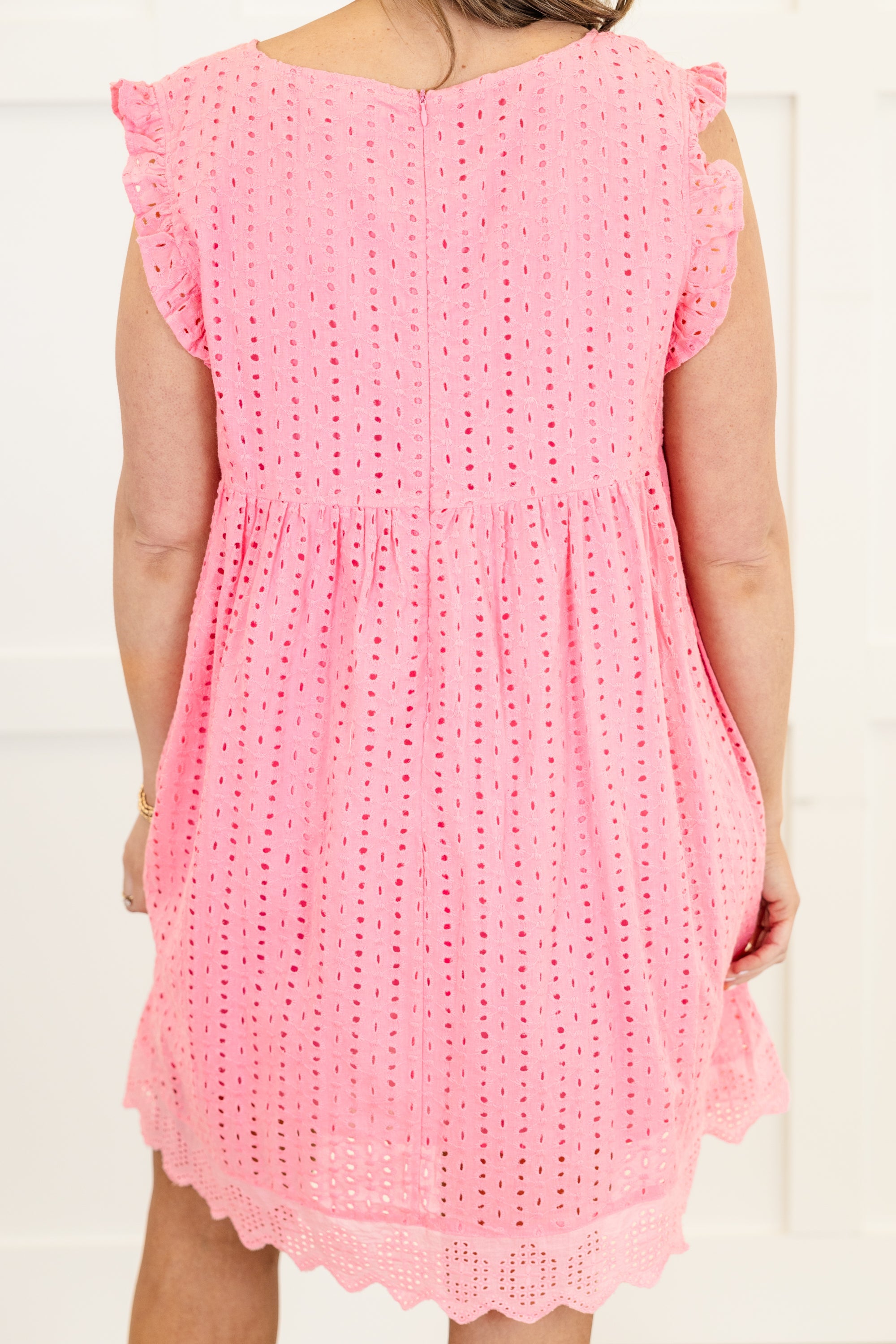 Come Rain Or Shine Dress, Pink