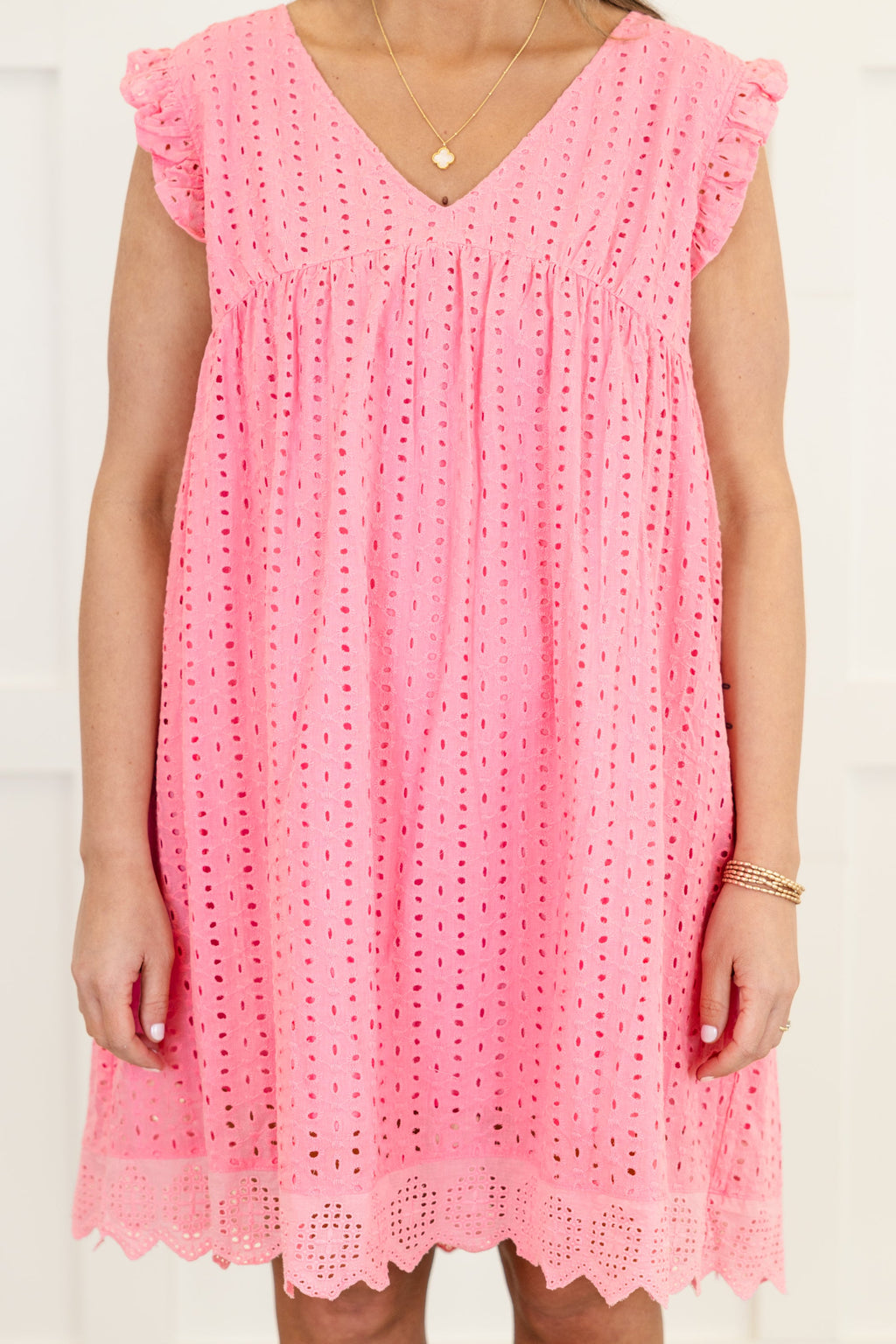 Come Rain Or Shine Dress, Pink