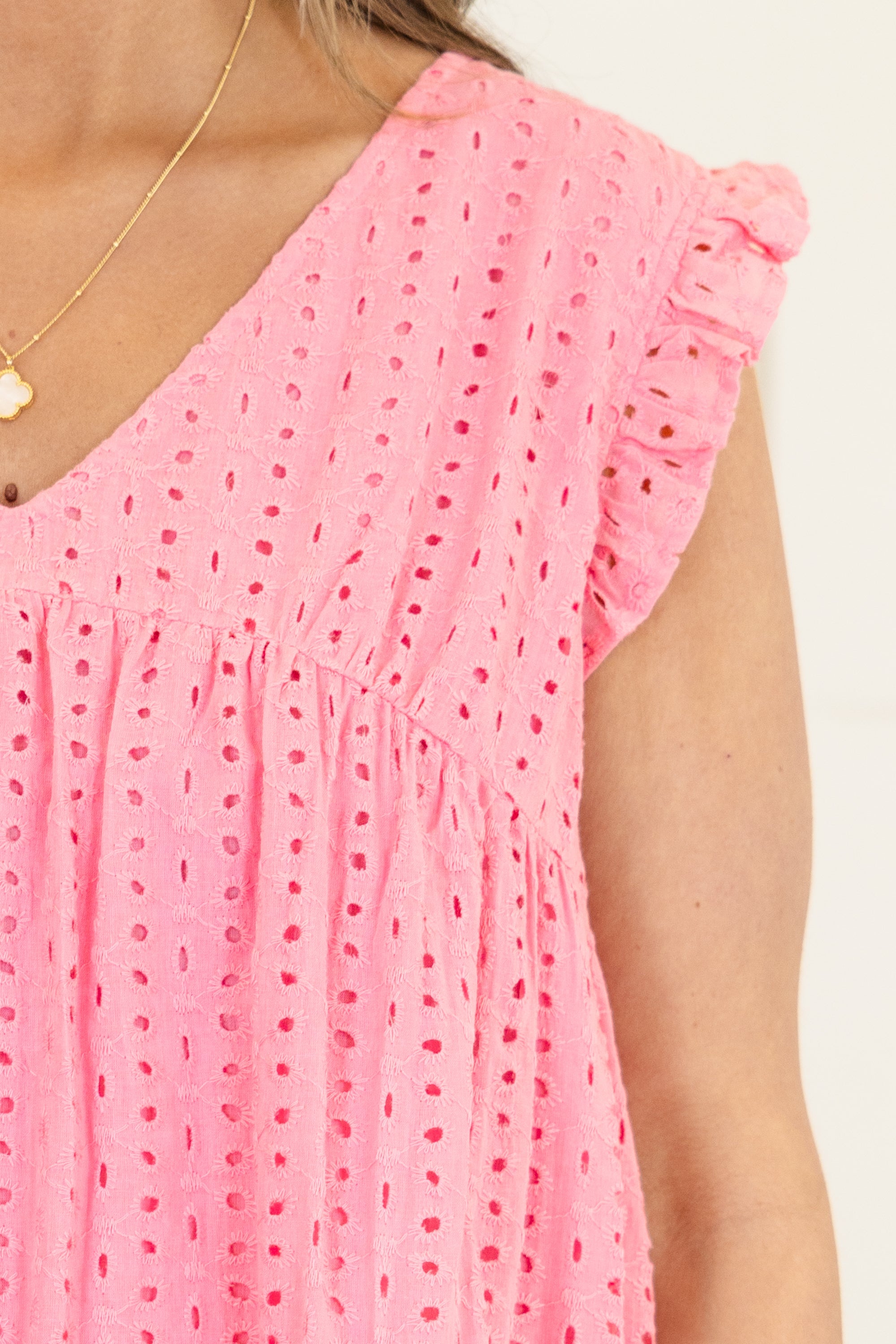 Come Rain Or Shine Dress, Pink