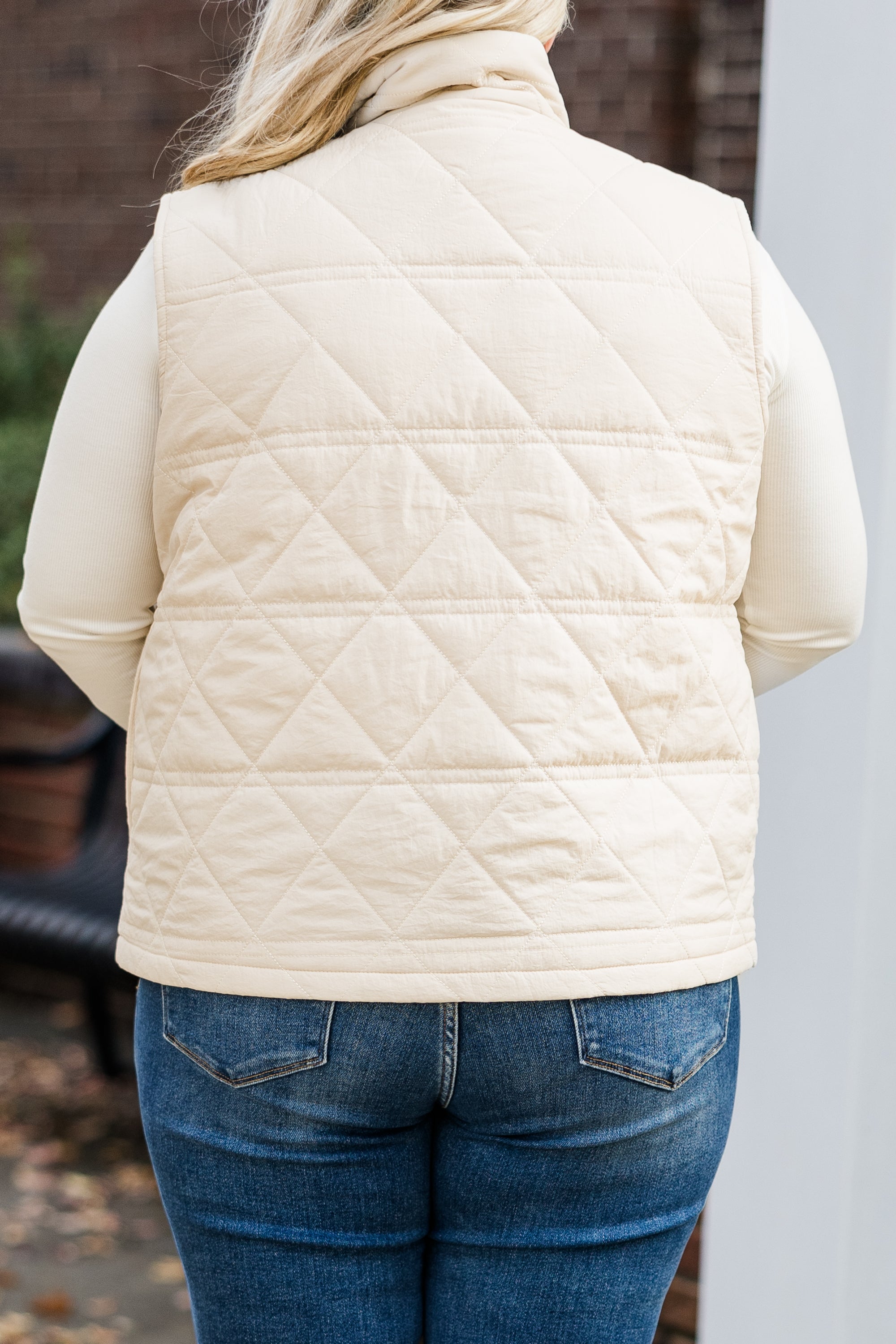 Comfort Cutie Vest, Cream