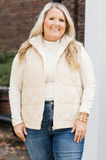 Comfort Cutie Vest, Cream