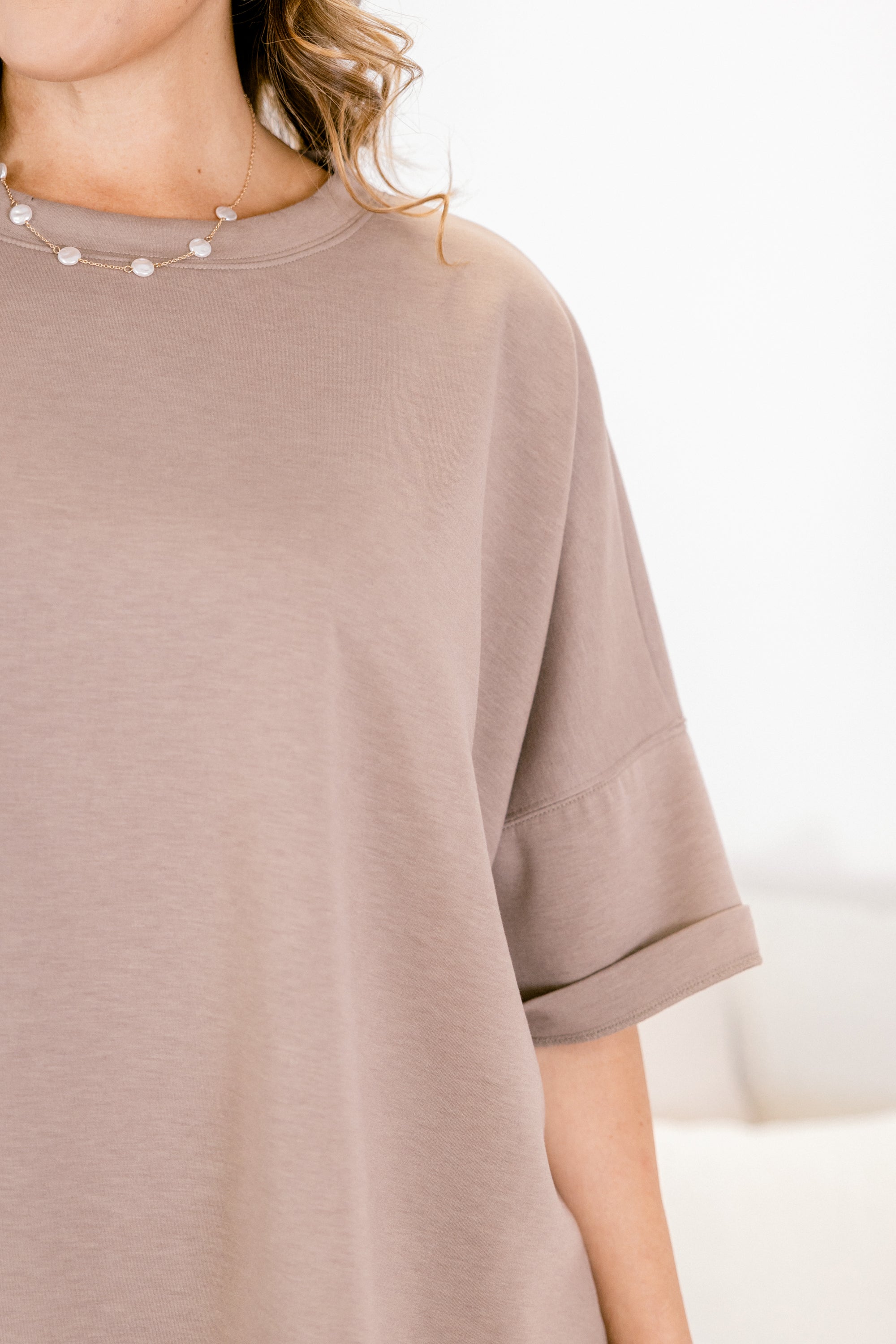Comfortable Charm Top, Cocoa