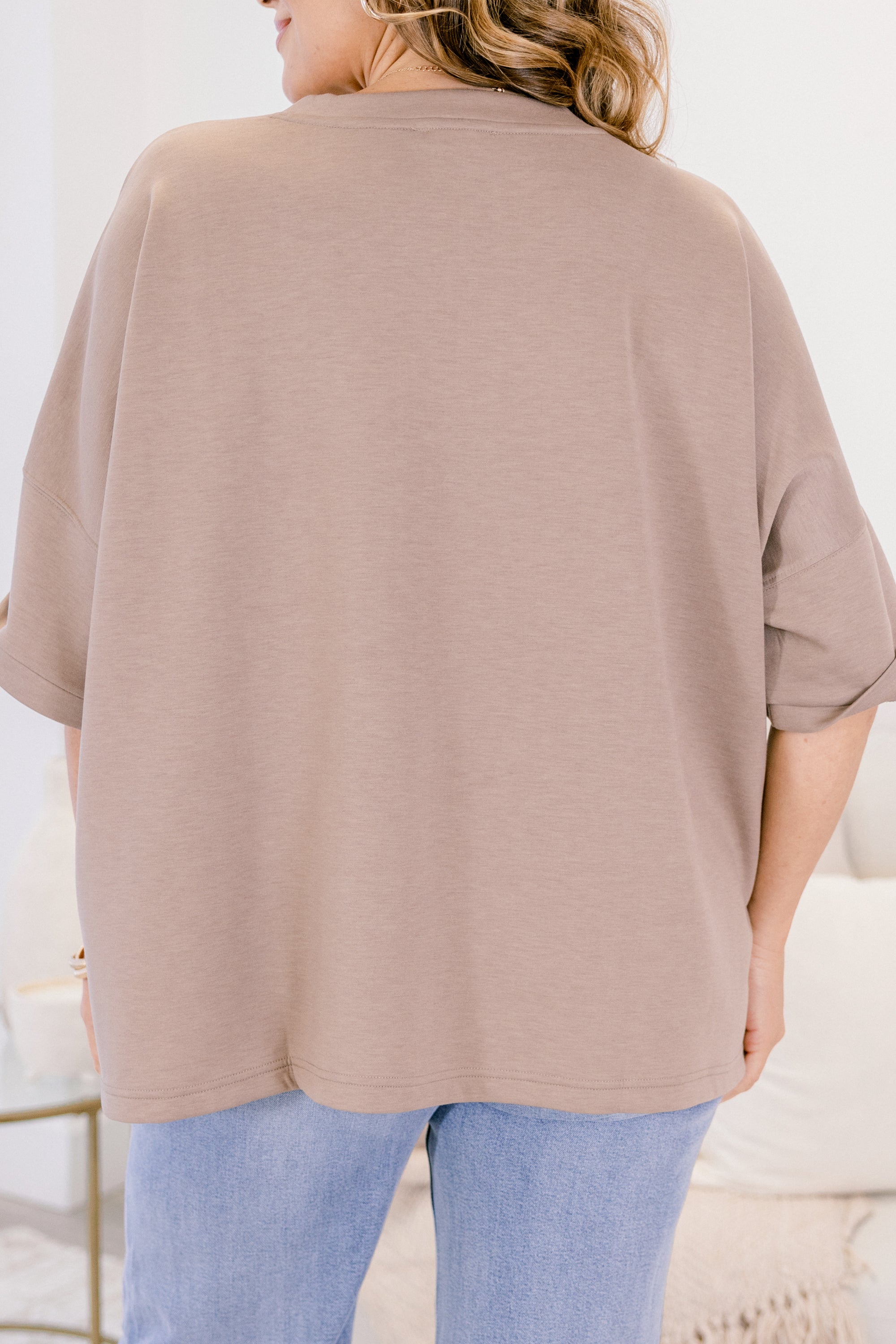 Comfortable Charm Top, Cocoa