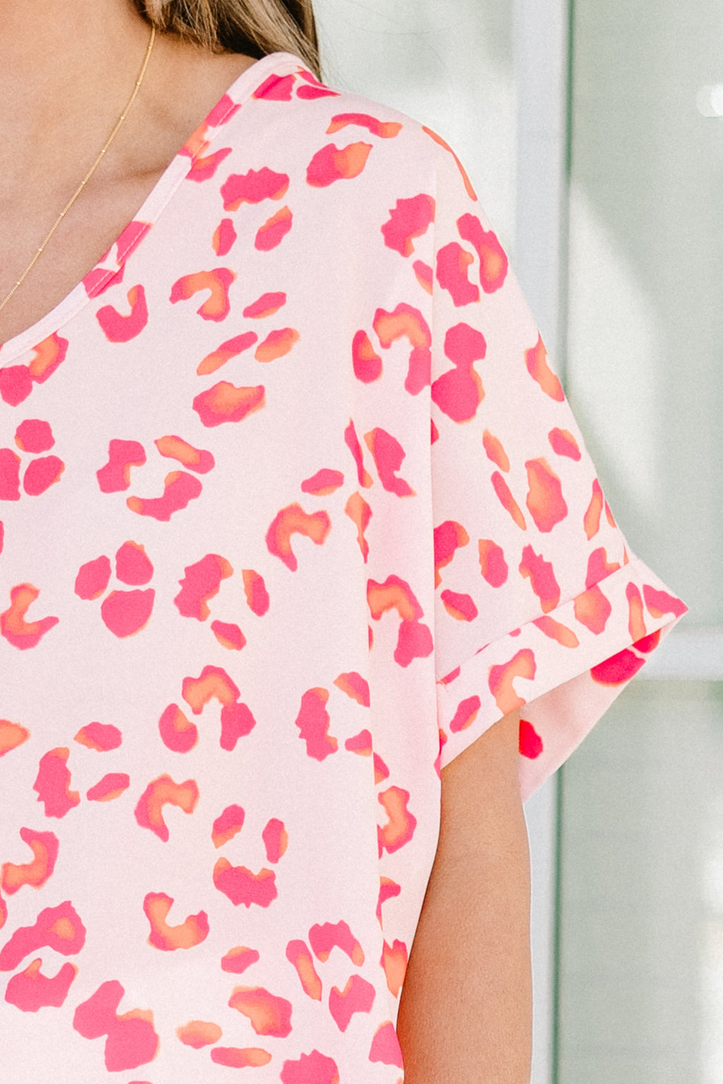 Comfortable Style Top, Pink