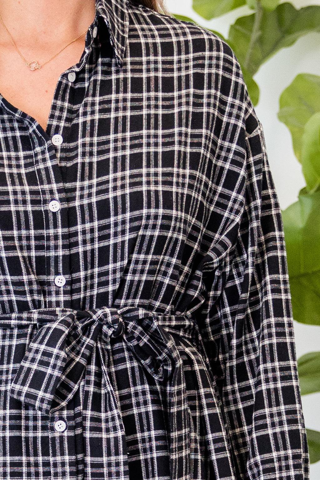 Coming Home To You Tunic, Black