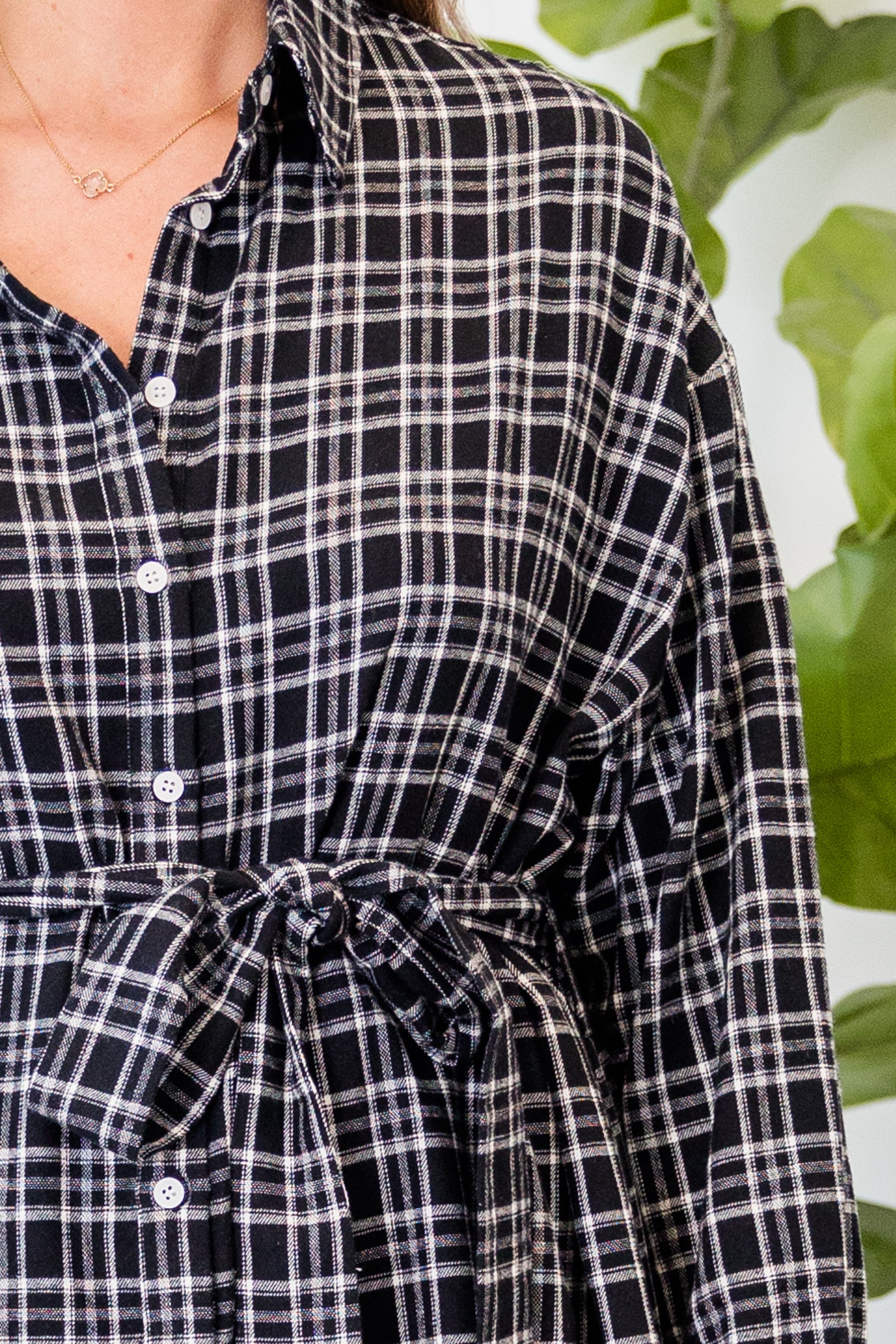 Coming Home To You Tunic, Black