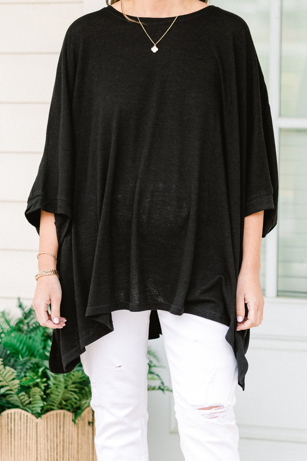 Comparing The Two Tunic, Black