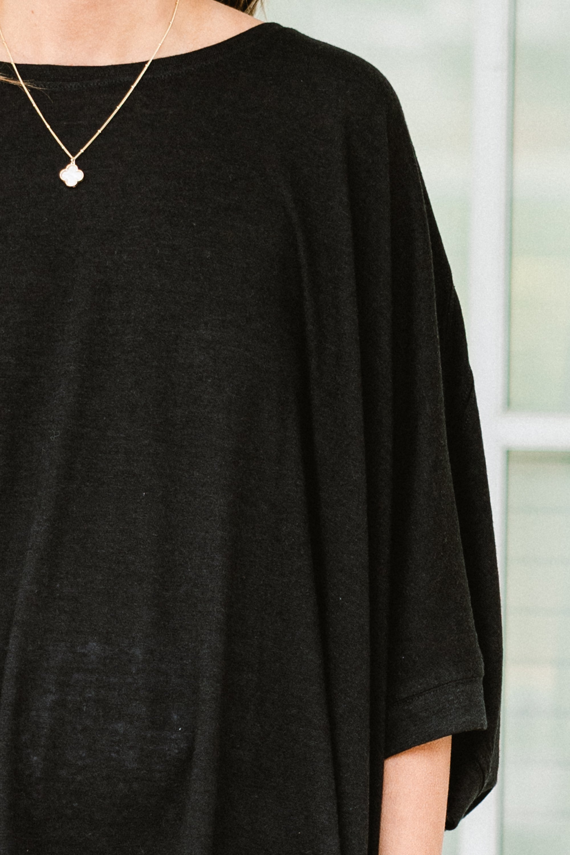 Comparing The Two Tunic, Black