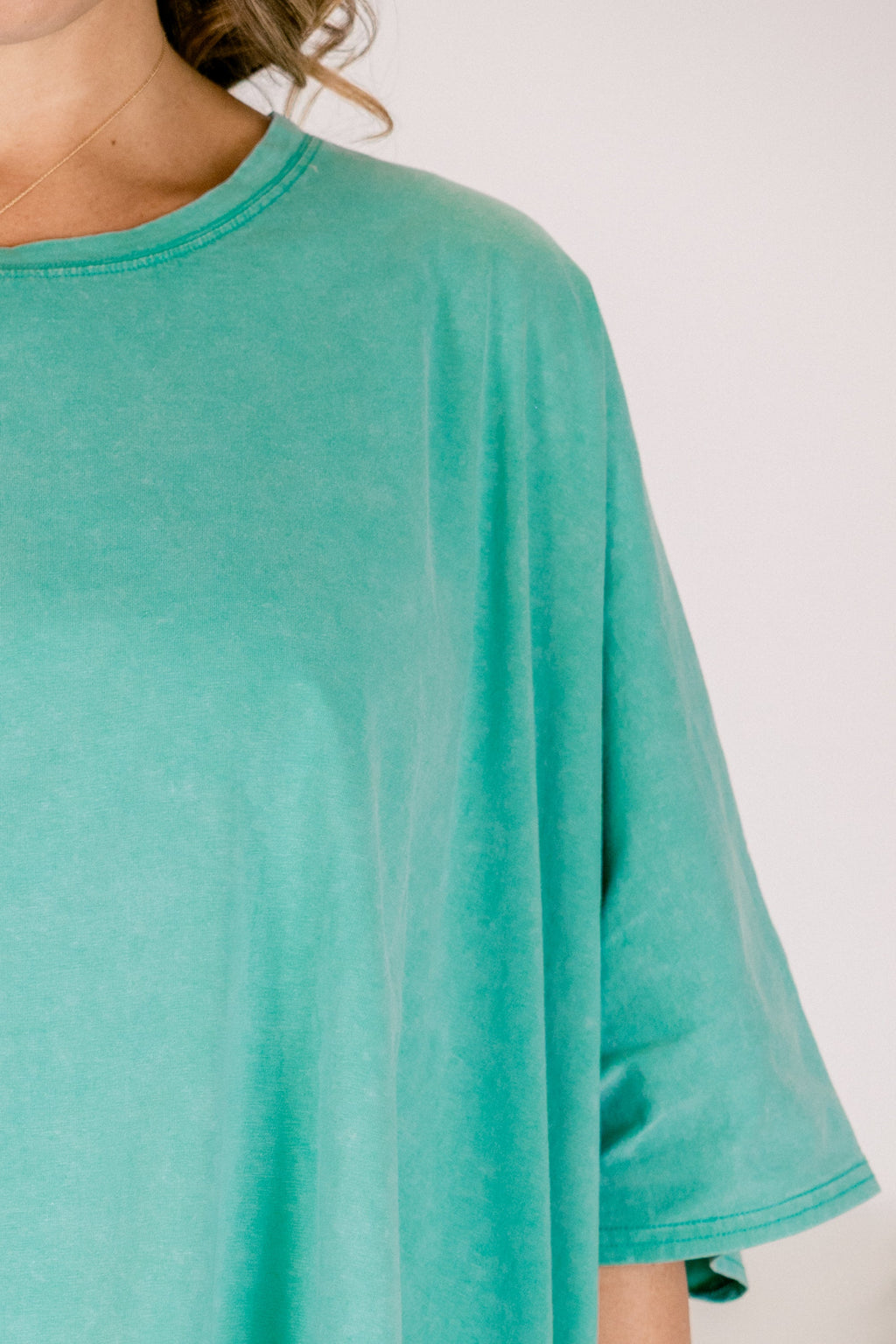 Comparing The Two Tunic, Turquoise