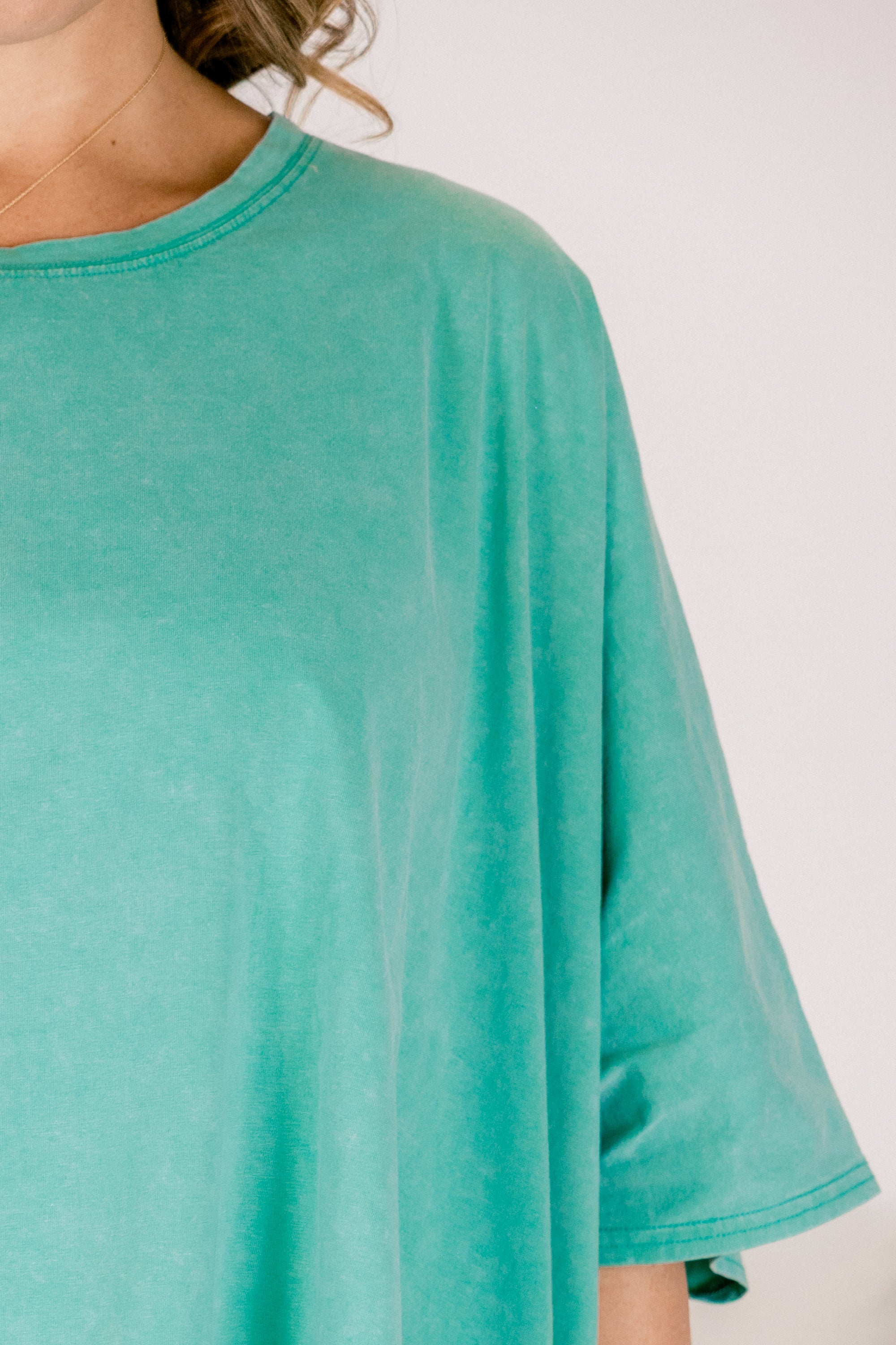 Comparing The Two Tunic, Turquoise