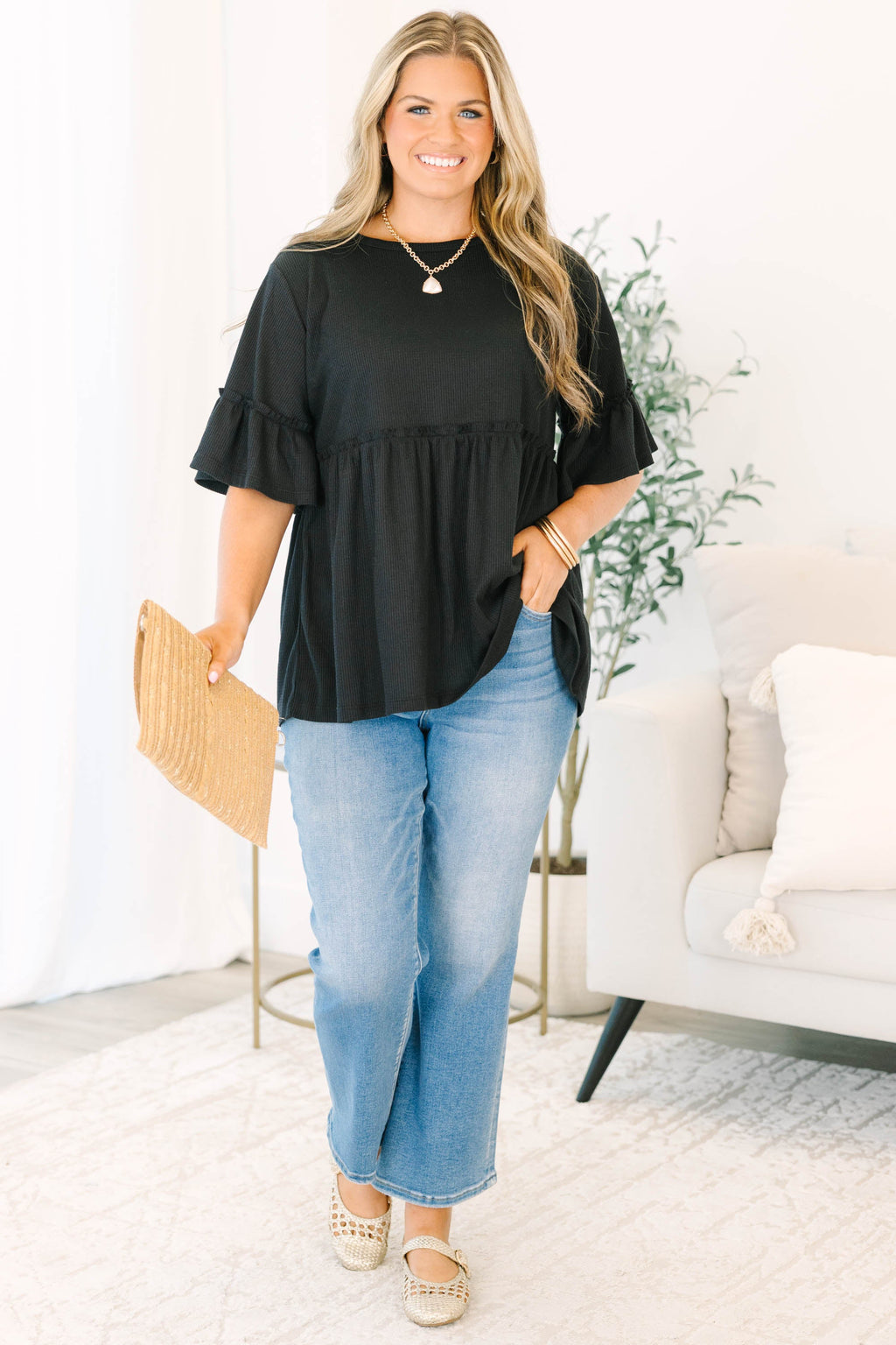 Completely Yours Tunic, Black