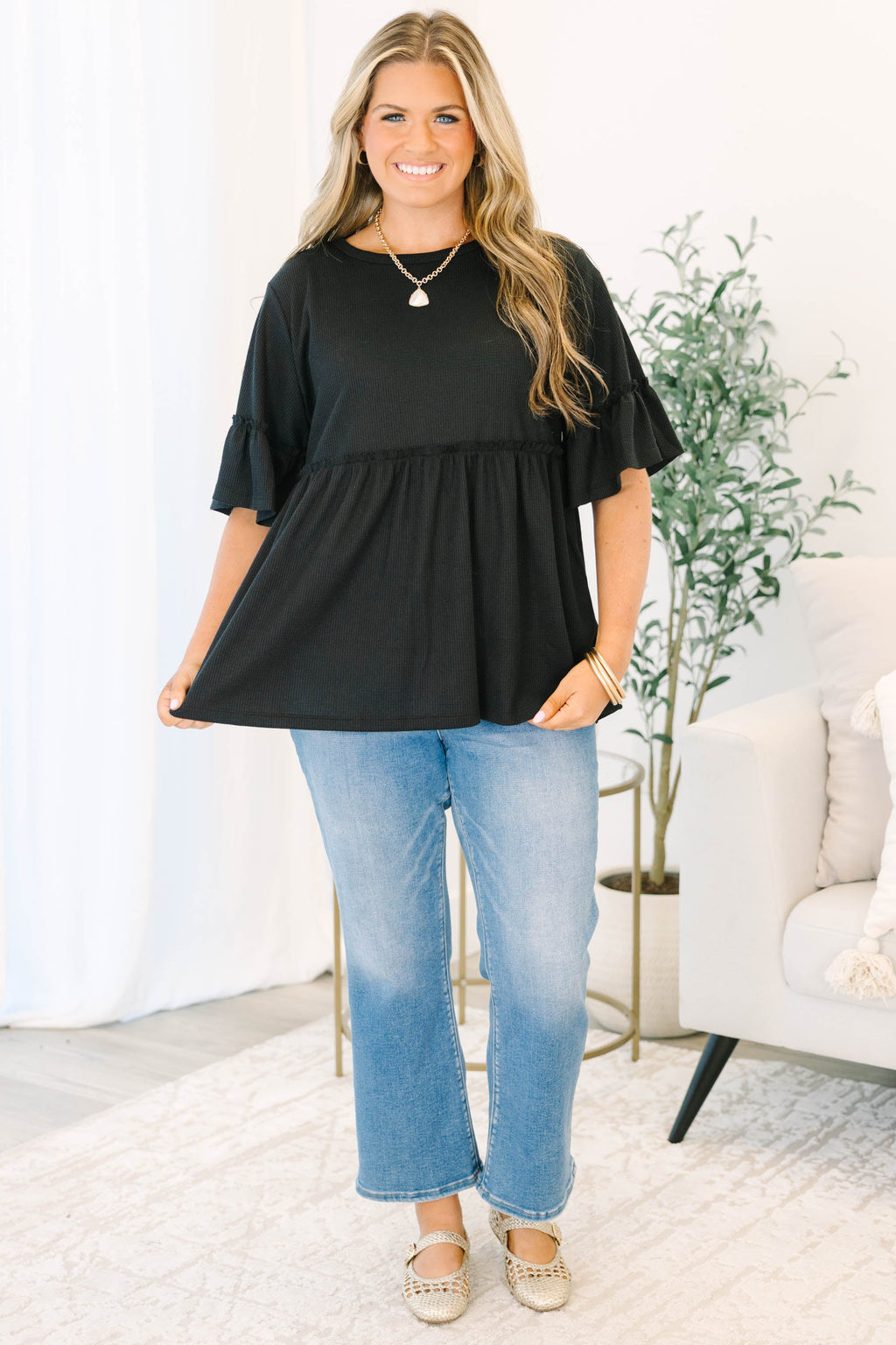 Completely Yours Tunic, Black