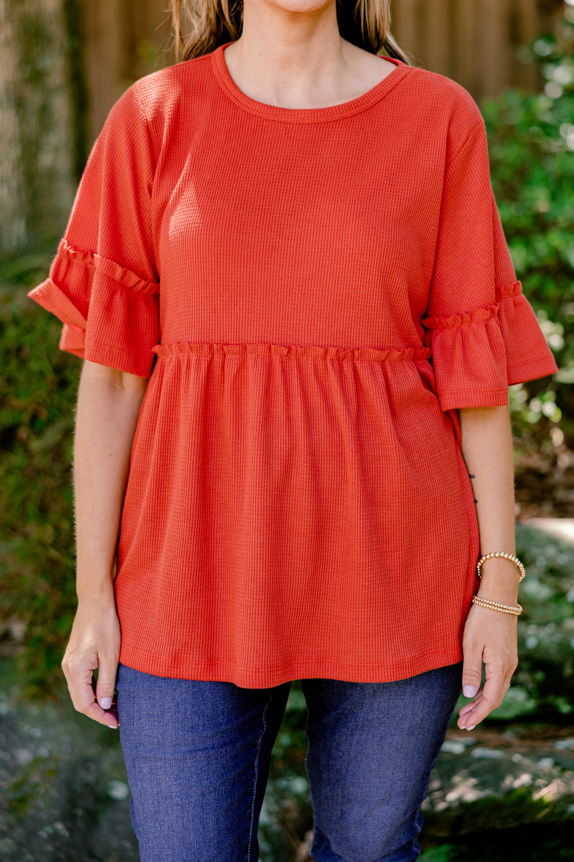 Completely Yours Tunic, Burnt Orange