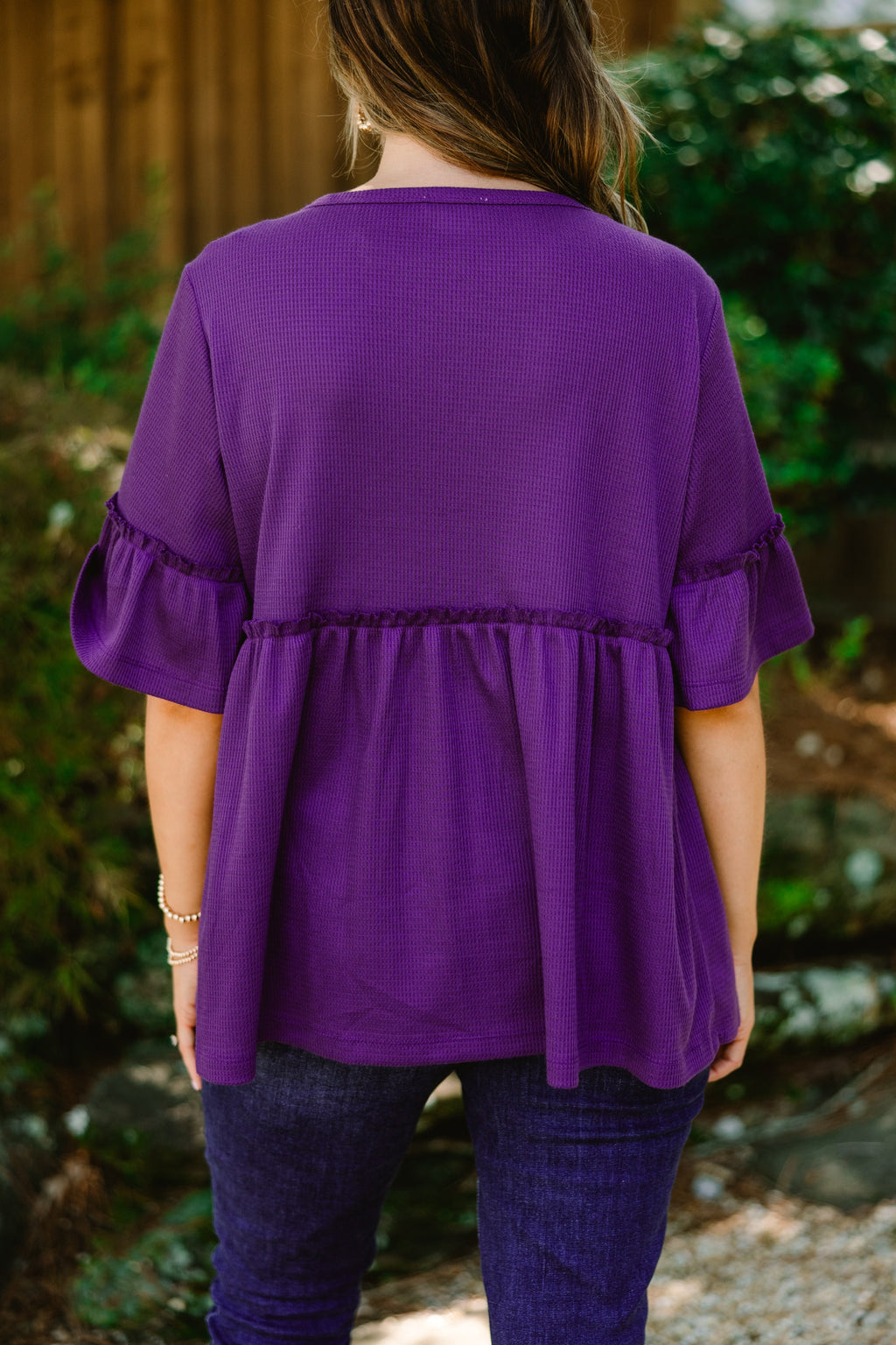Completely Yours Tunic, Eggplant