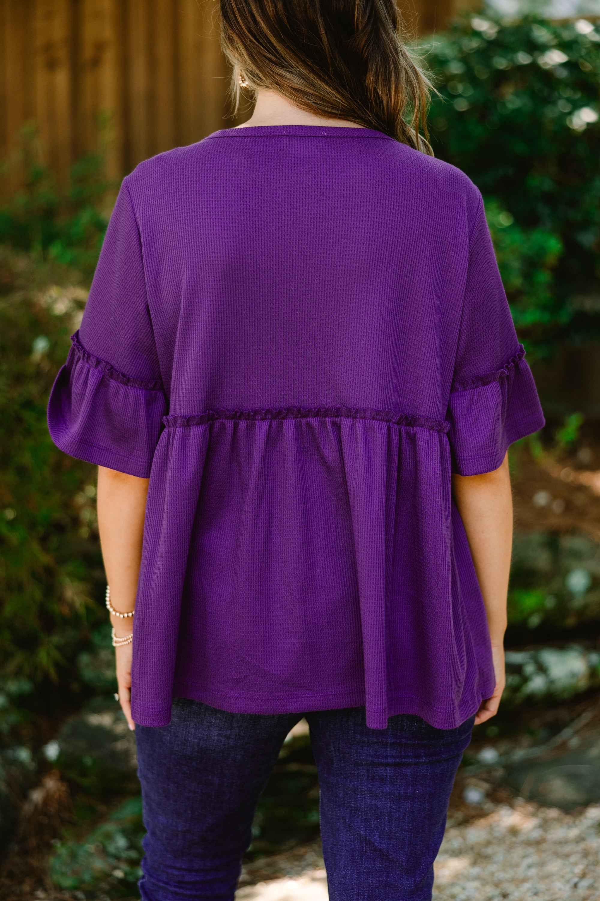 Completely Yours Tunic, Eggplant
