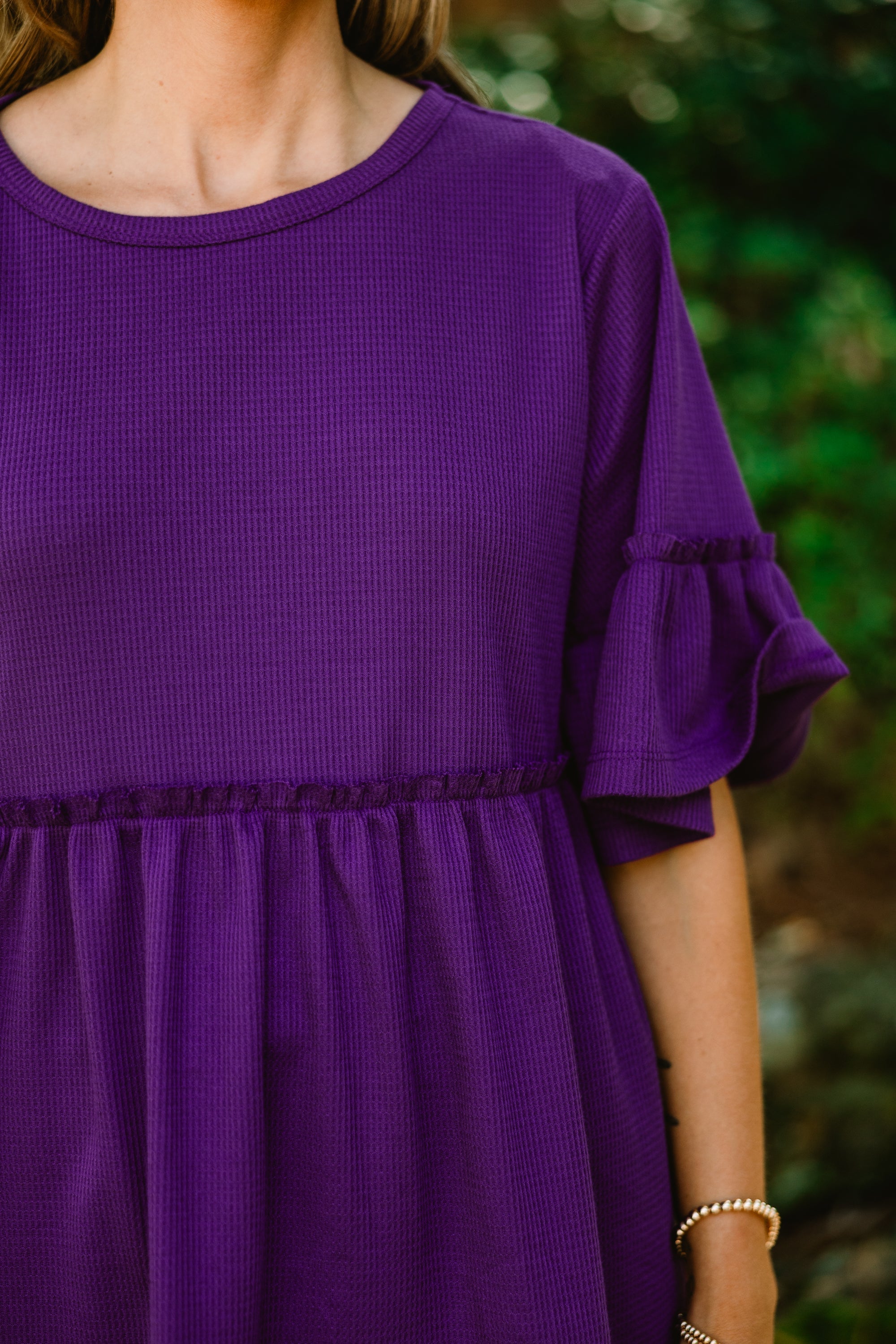 Completely Yours Tunic, Eggplant