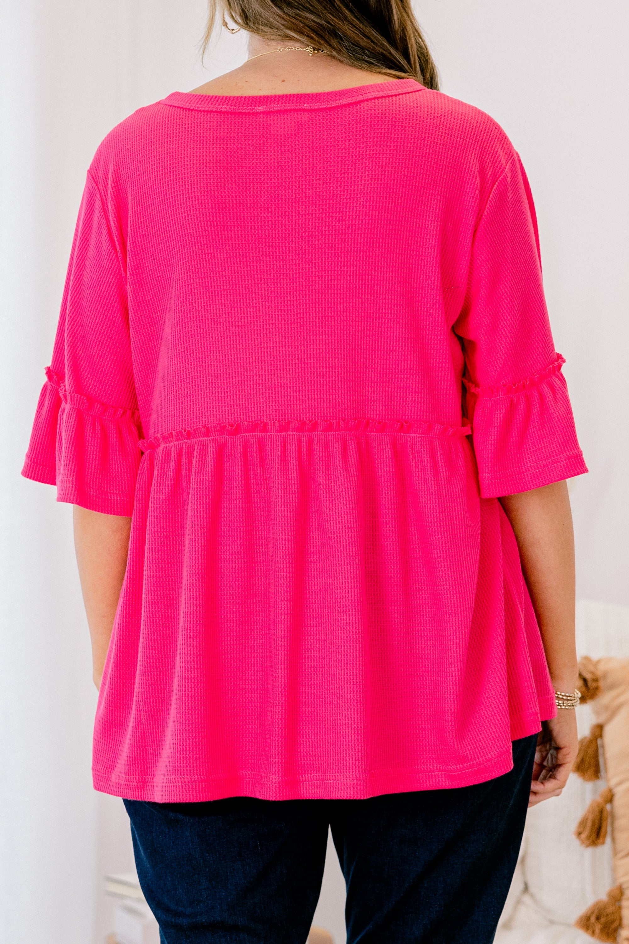 Completely Yours Tunic, Hot Pink