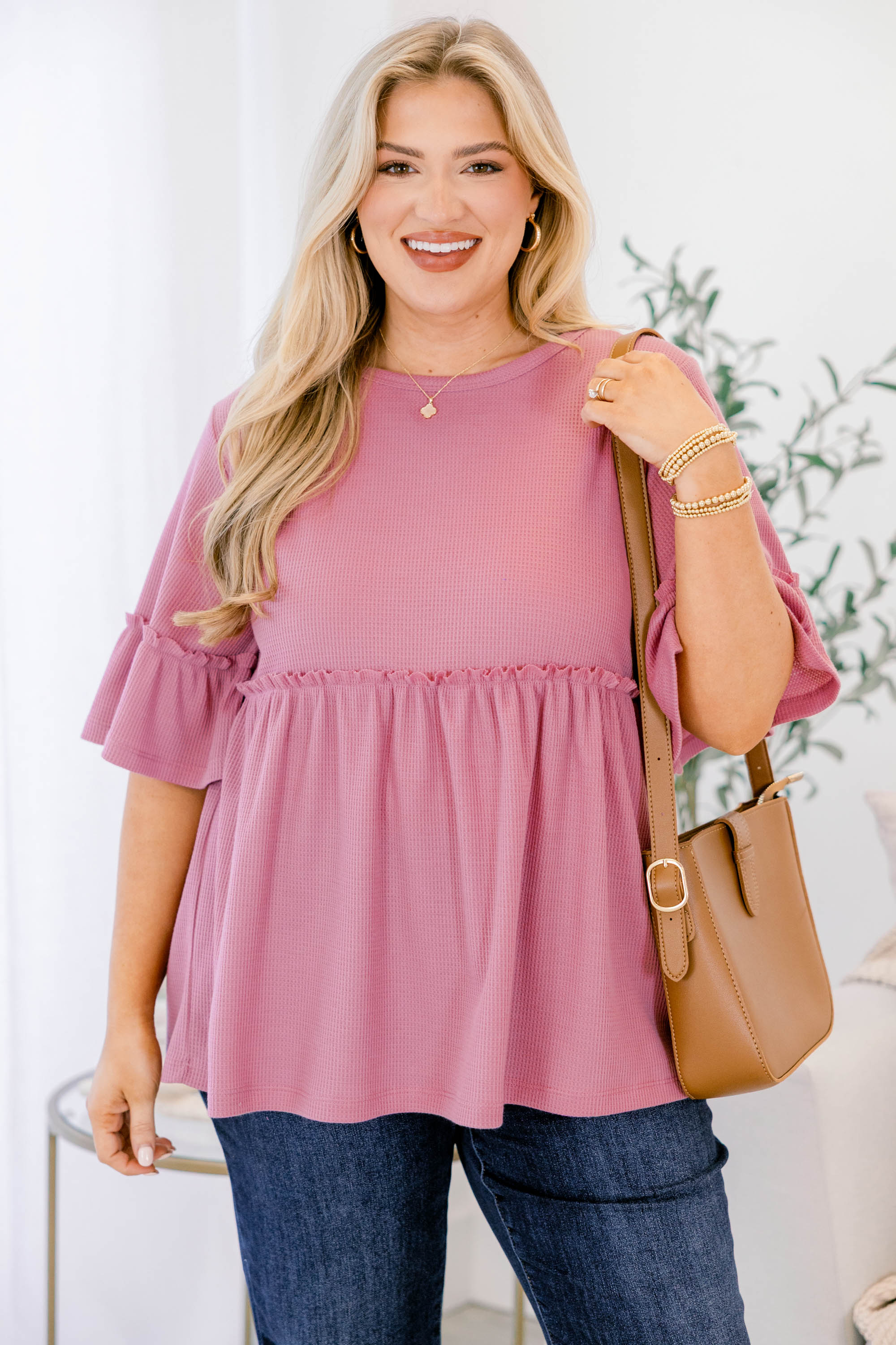 Completely Yours Tunic, Mauve