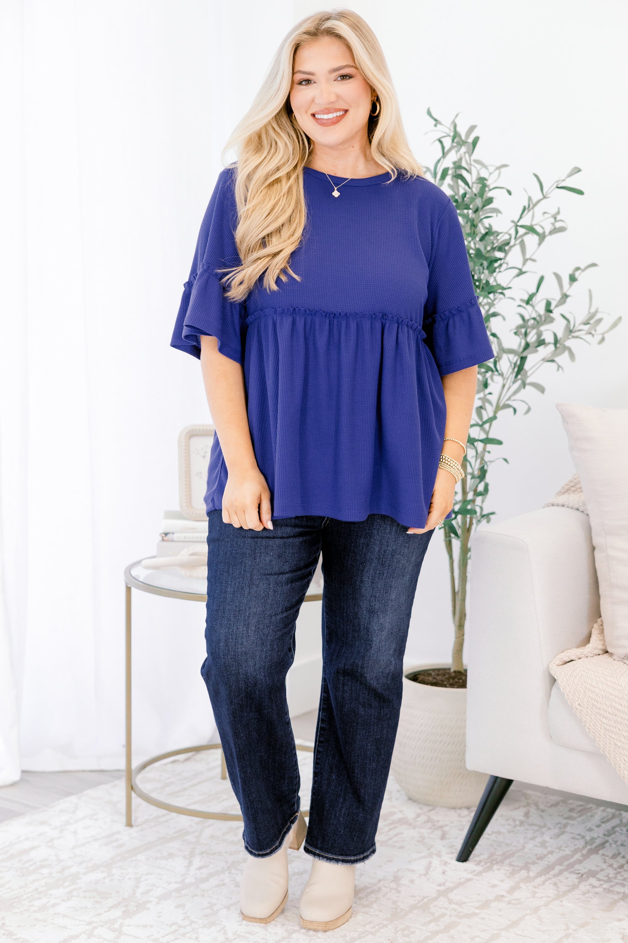 Completely Yours Tunic, Royal Blue