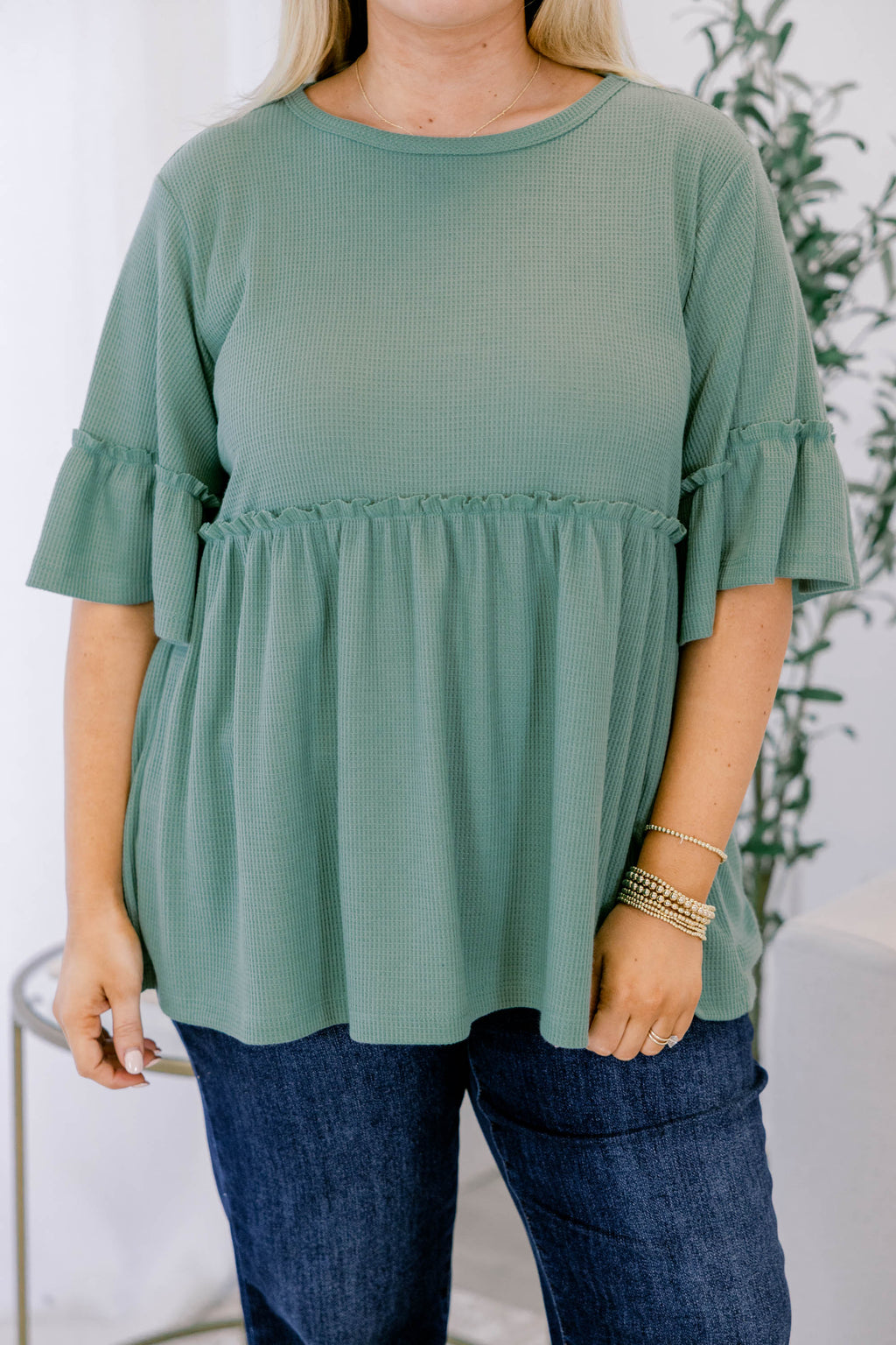 Completely Yours Tunic, Sage