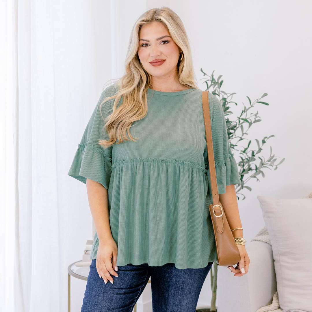 Completely Yours Tunic, Sage