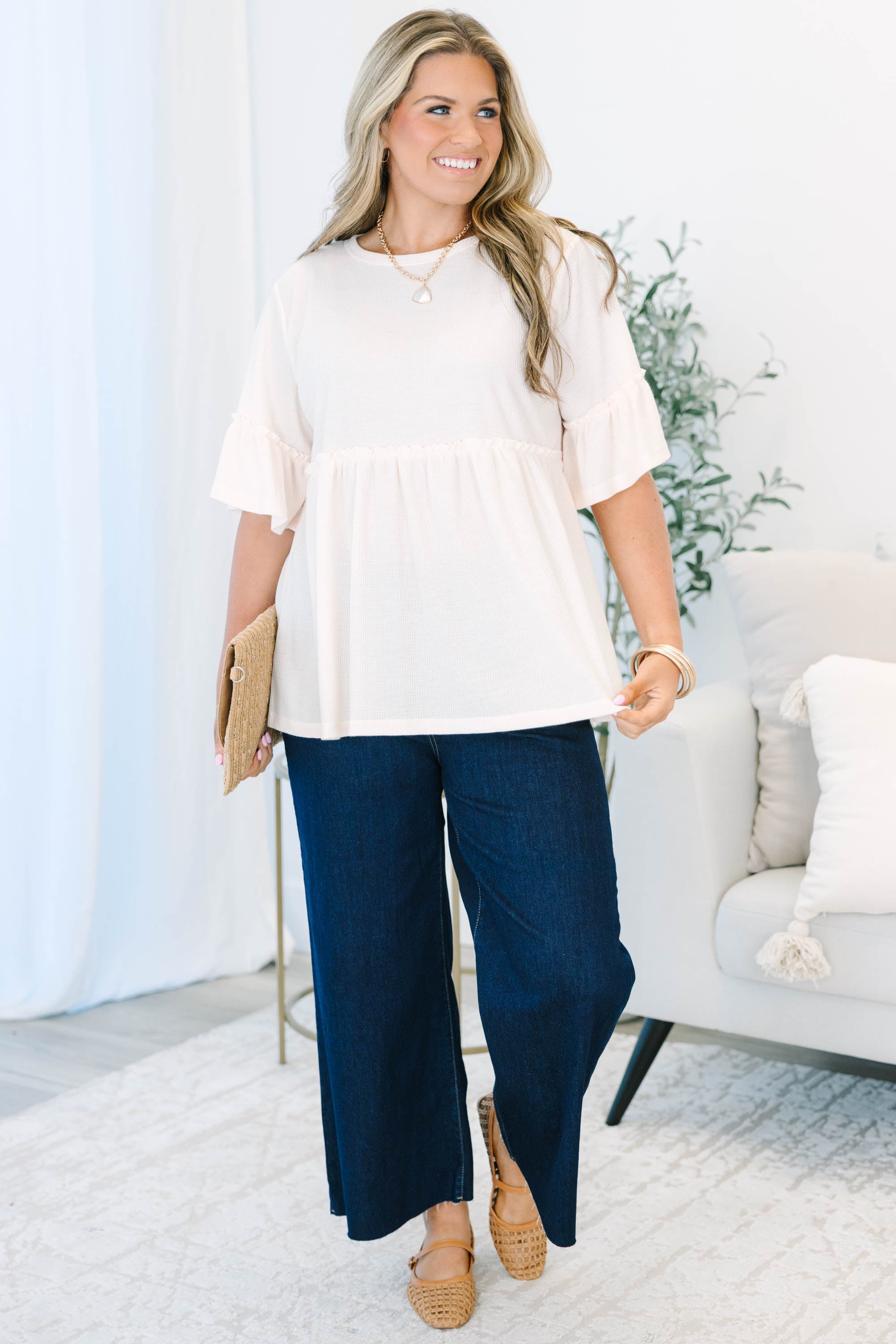 Completely Yours Tunic, Taupe