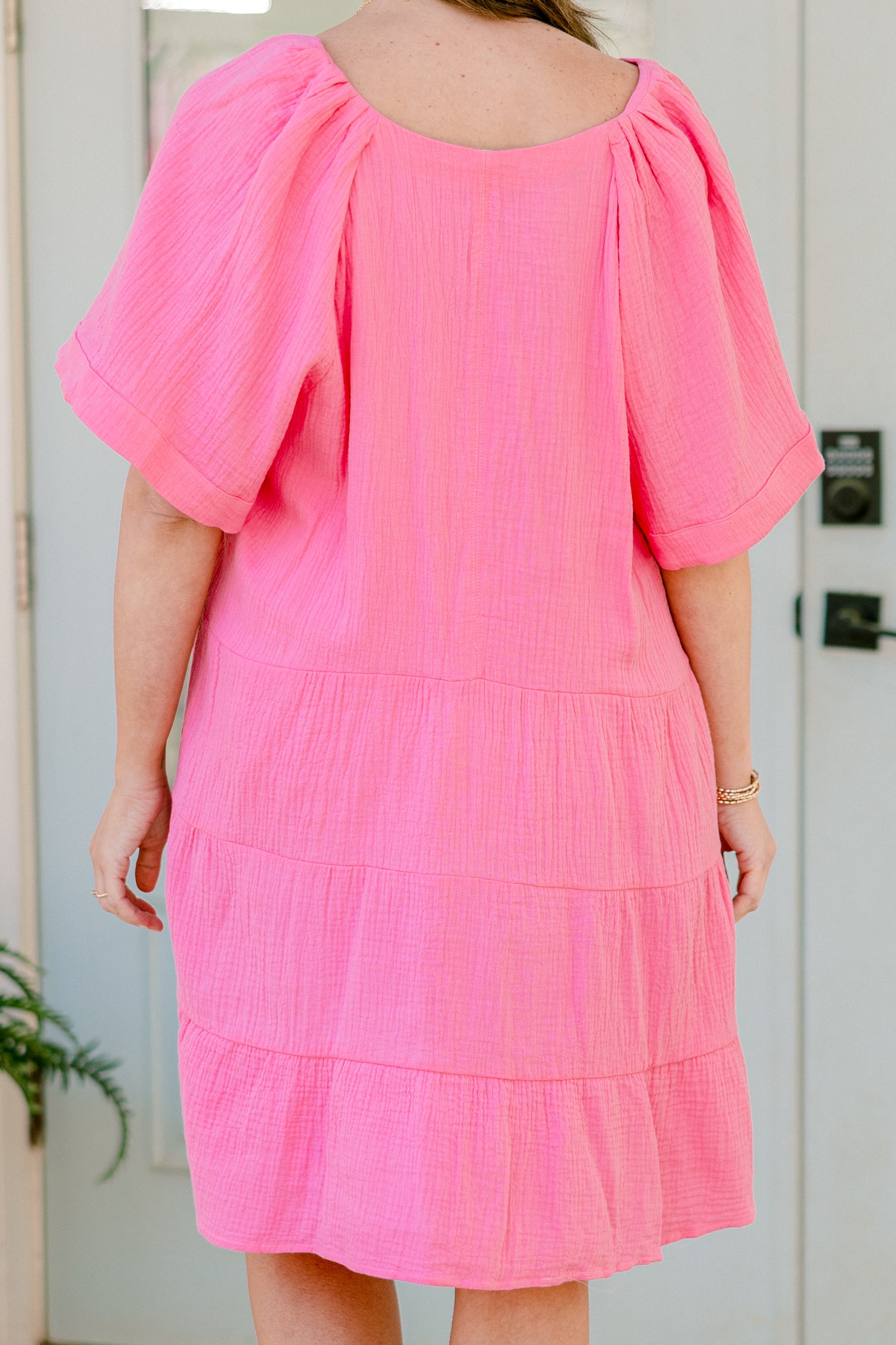 Cool Traces Dress, Pink